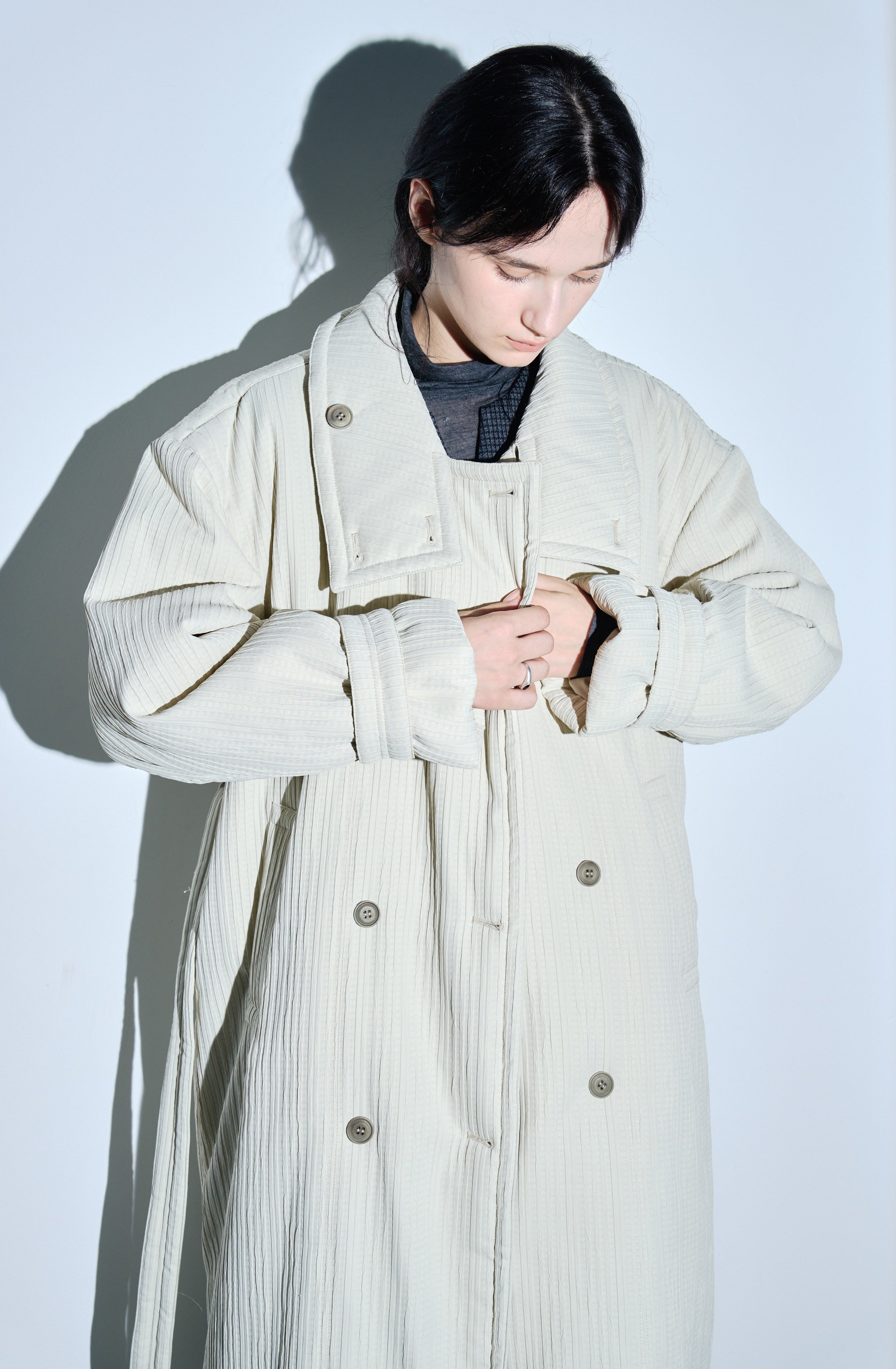 EDGE TEXTURE CLASSIC COAT / エッジテクスチャークラシックコート