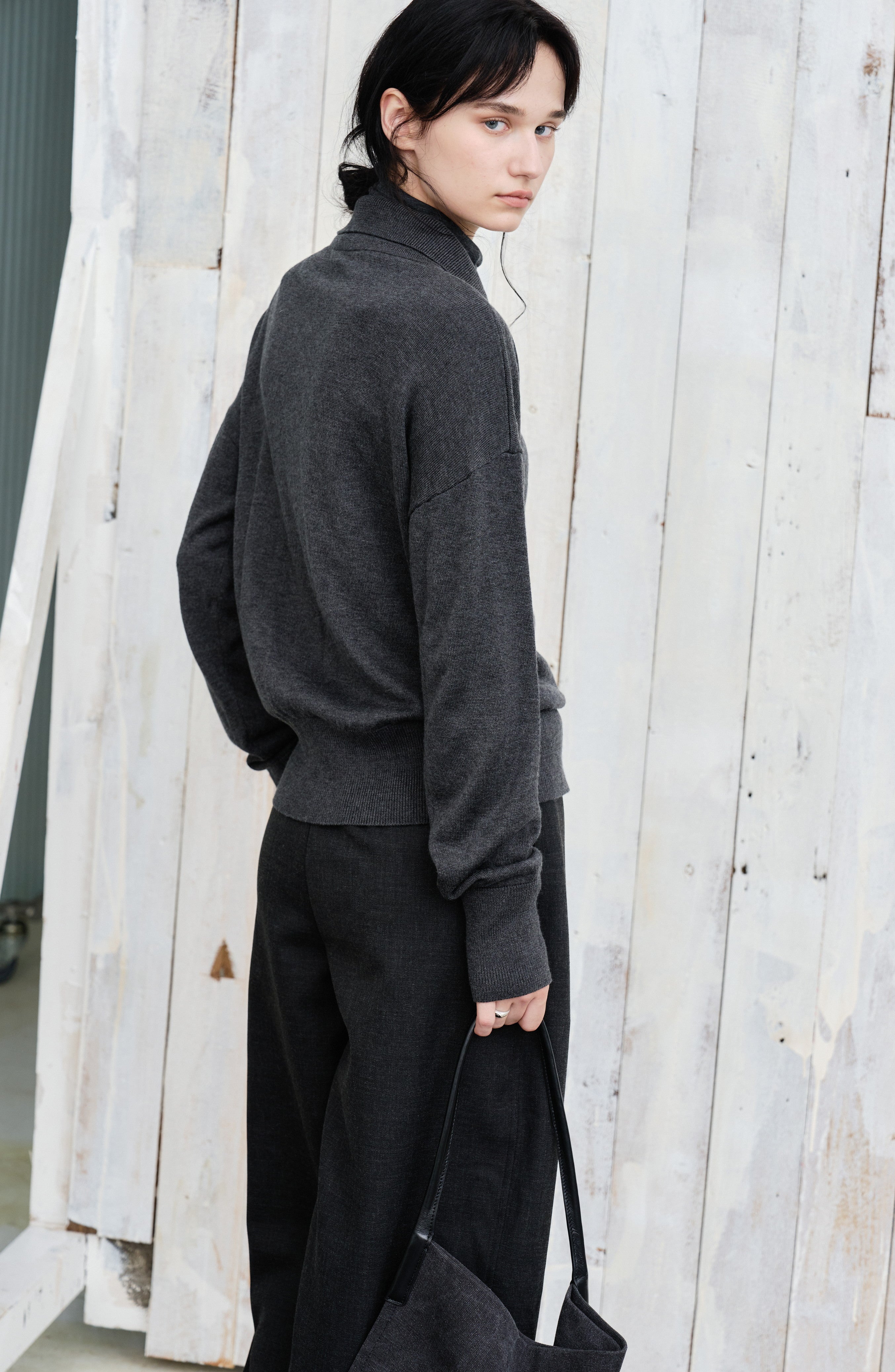SOFT FIT TURTLE CARDIGAN / ソフトフィットタートルカーディガン
