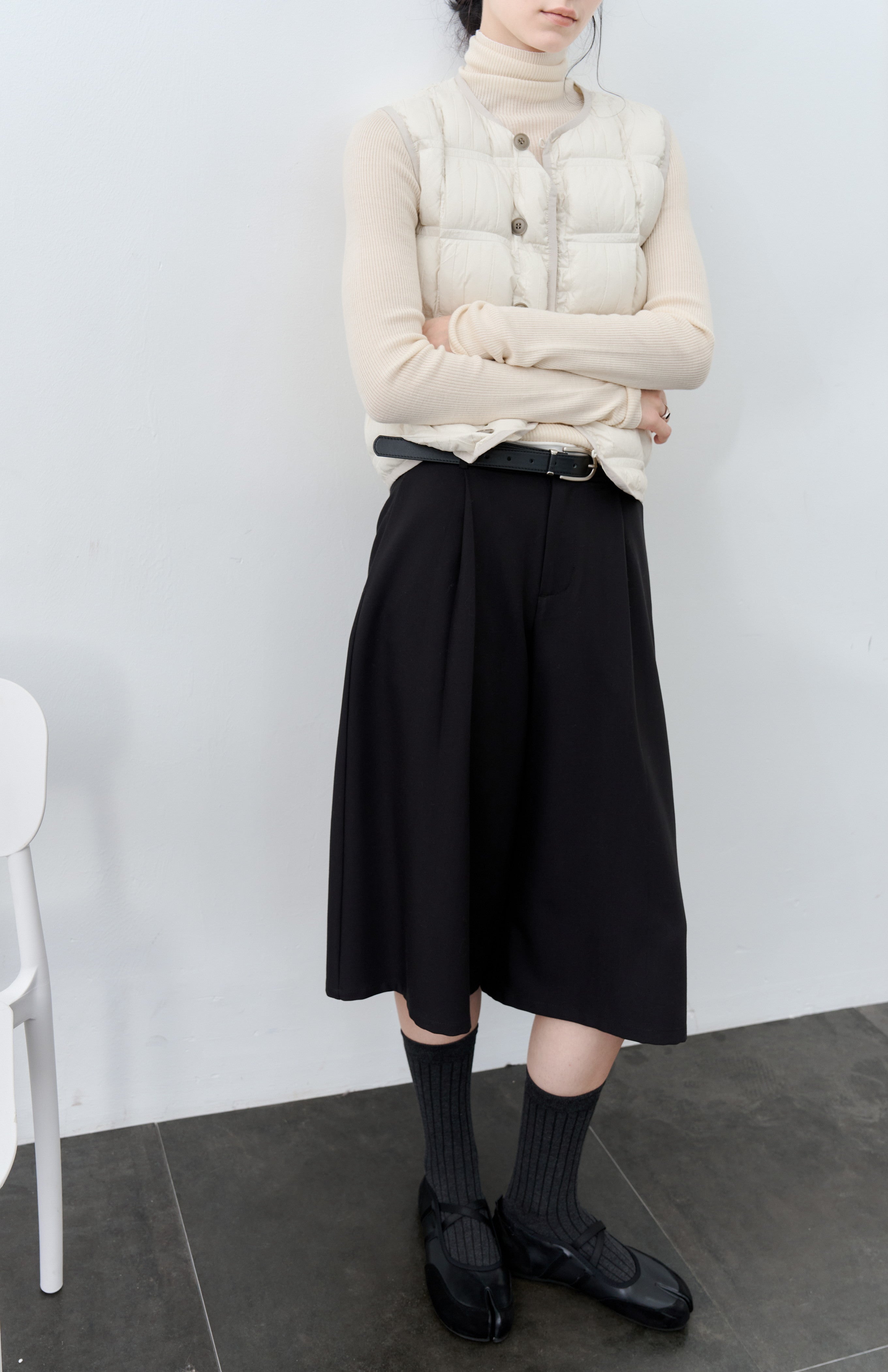 WRINKLE BLOCK DOWN VEST / リンクルブロックダウンベスト