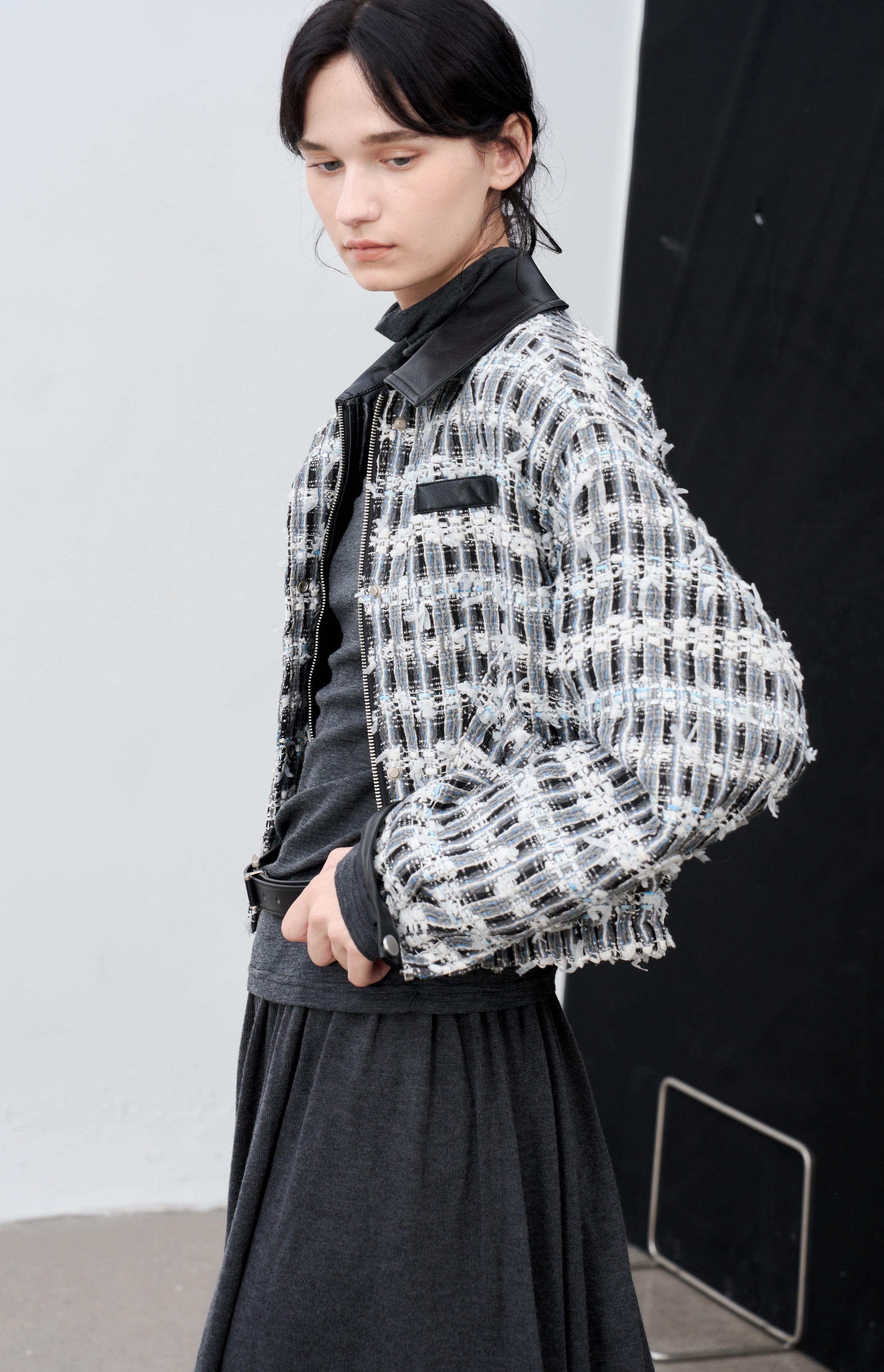 EDGE LEATHER FRAGRANCE JACKET / エッジレザーフレグランスジャケット