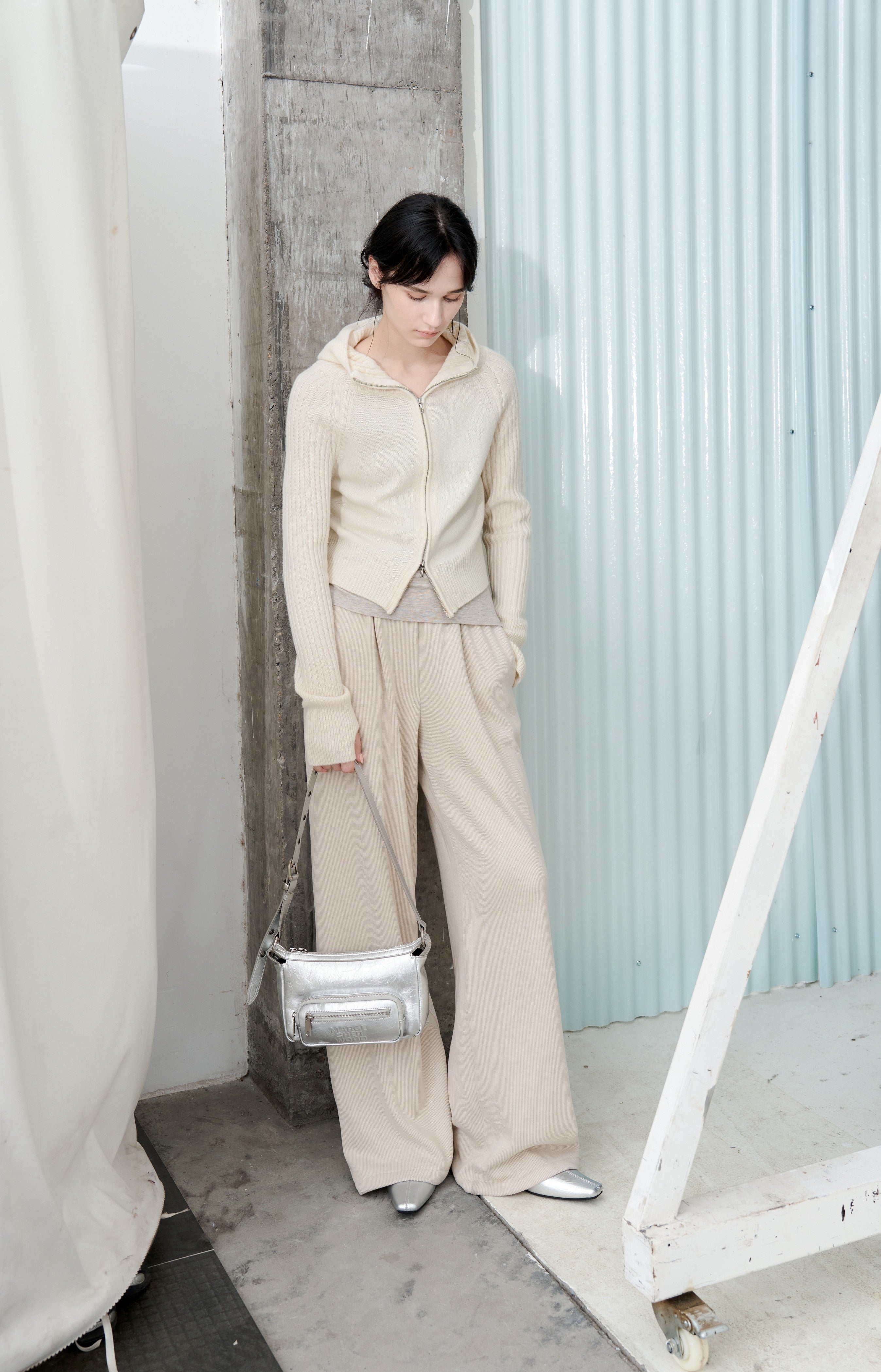 ZIP FIT WOOL CARDIGAN / ジップフィットウールカーディガン