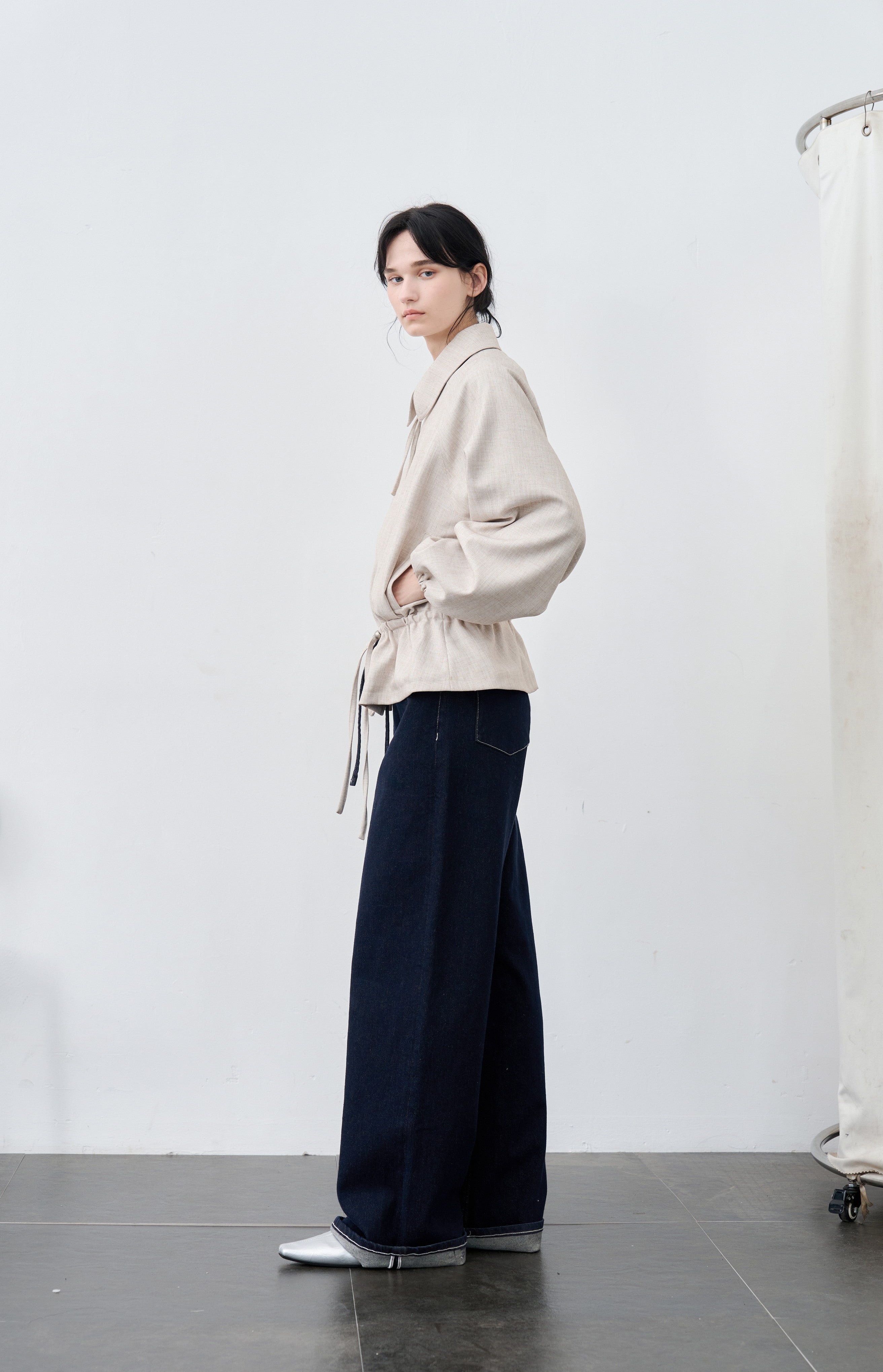 STRING MARK FLARE JACKET / ストリングマークフレアジャケット