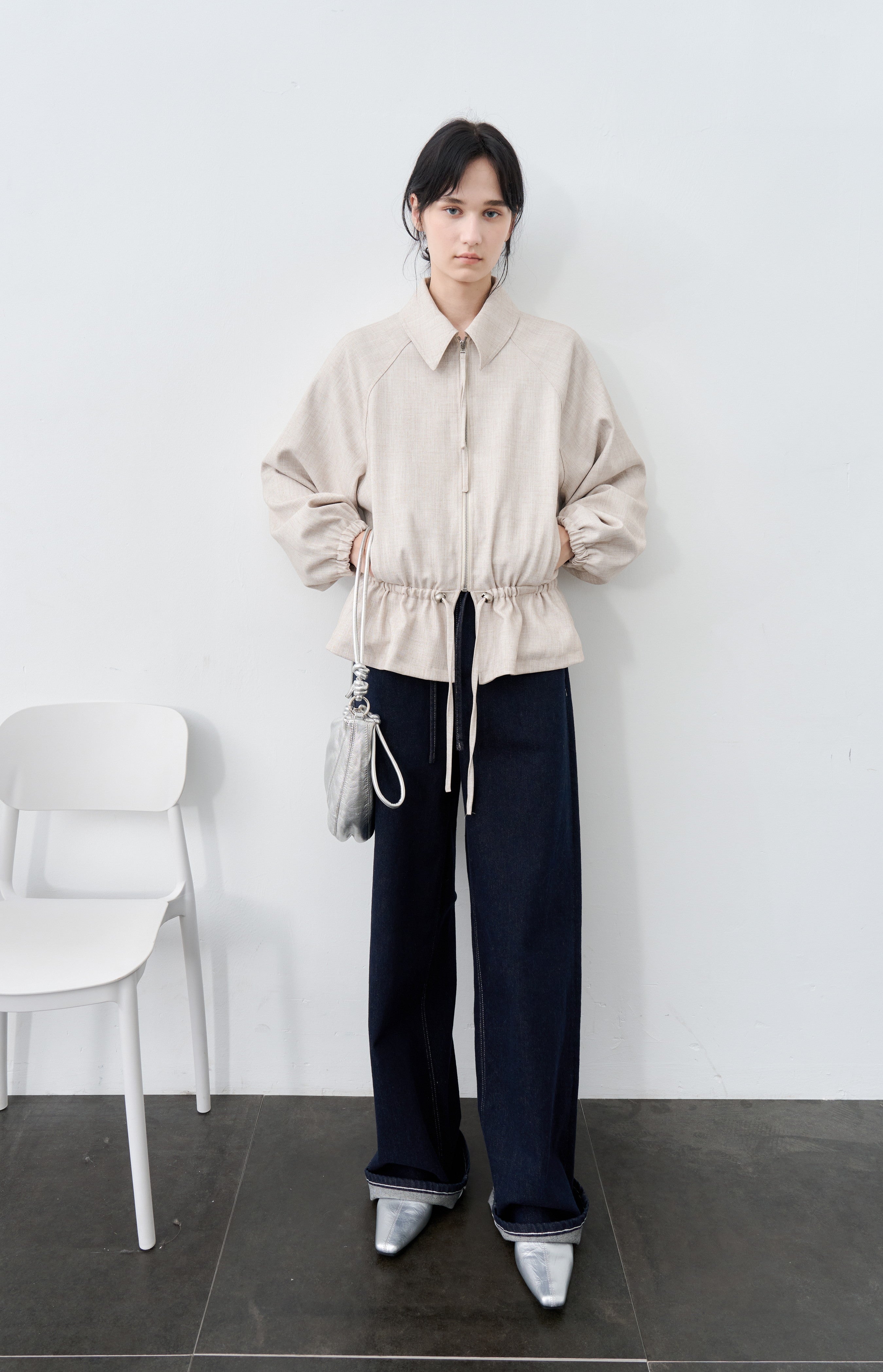 STRING MARK FLARE JACKET / ストリングマークフレアジャケット
