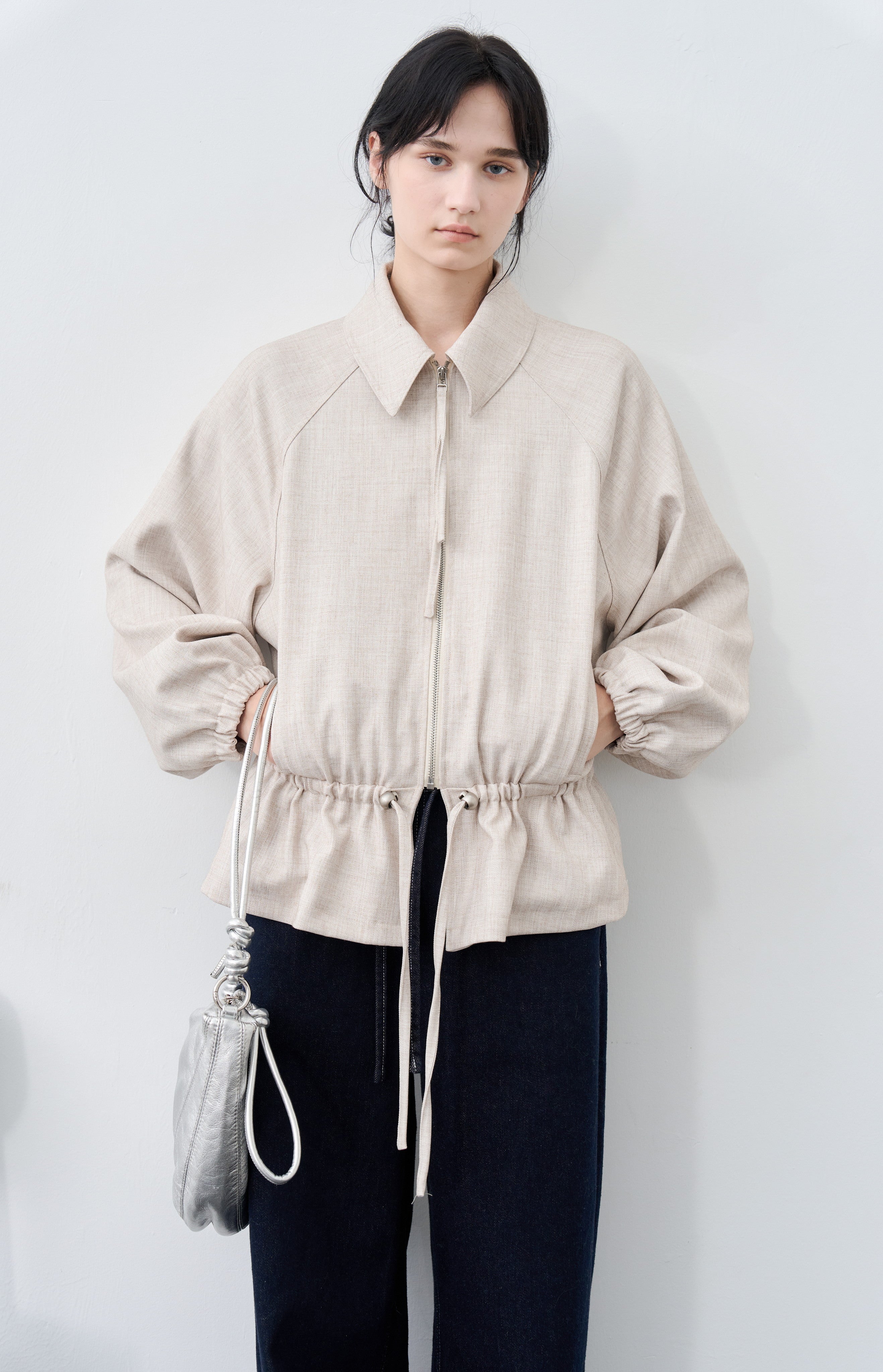 STRING MARK FLARE JACKET / ストリングマークフレアジャケット