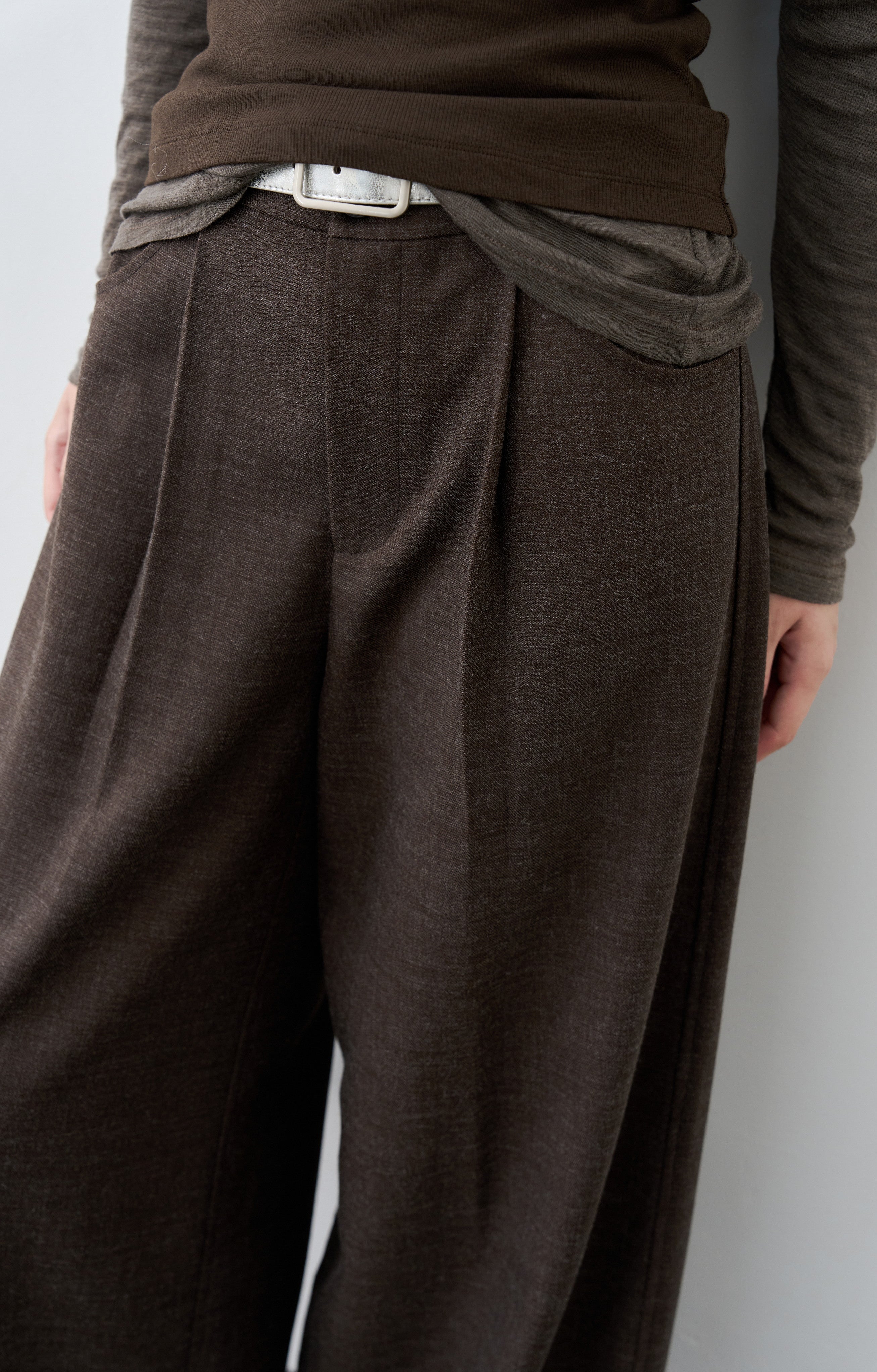 WARM COLOR CURVE PANTS
