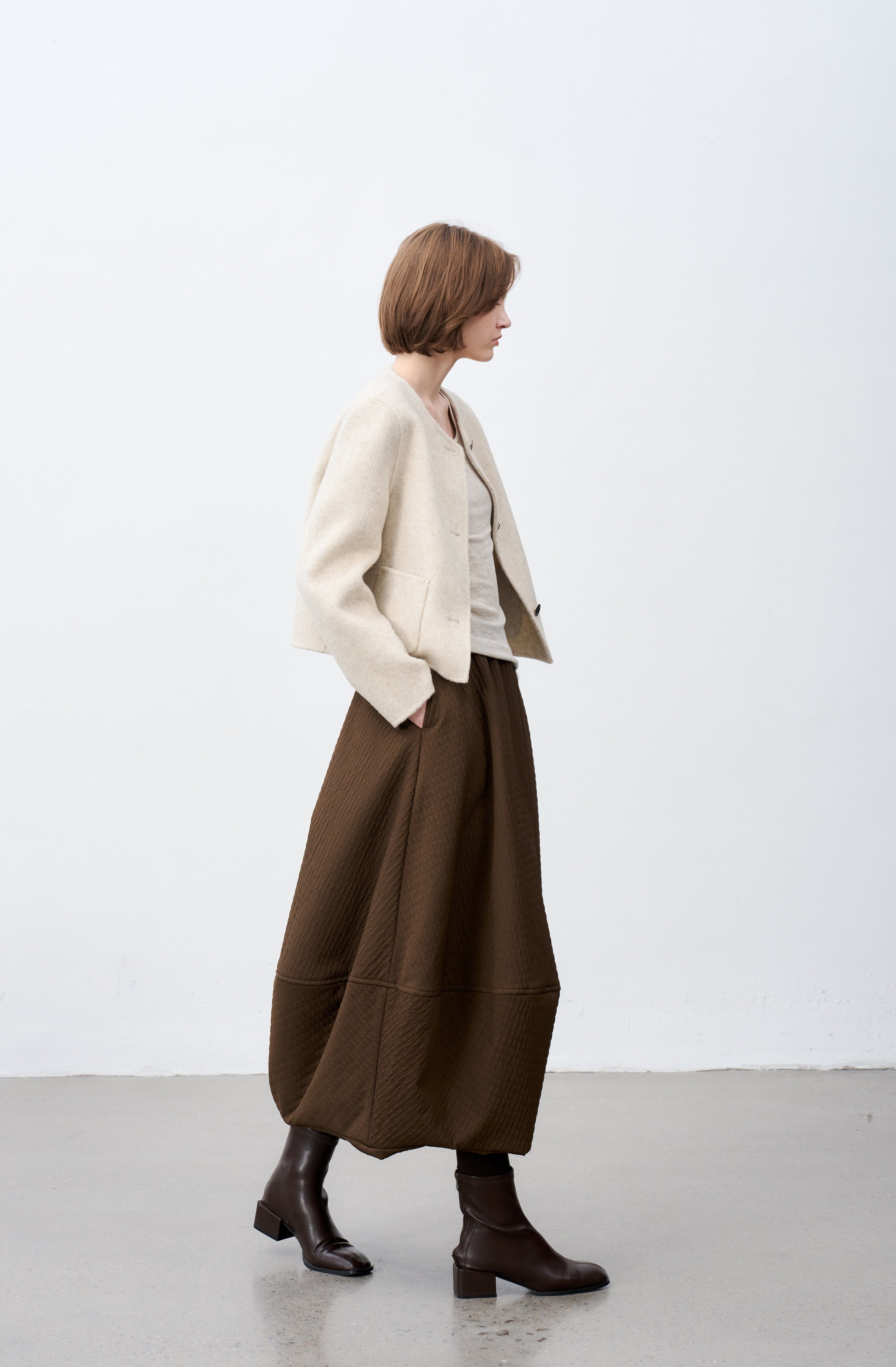 CLASSIC WOOL SHORT COAT / クラシックウールショートコート