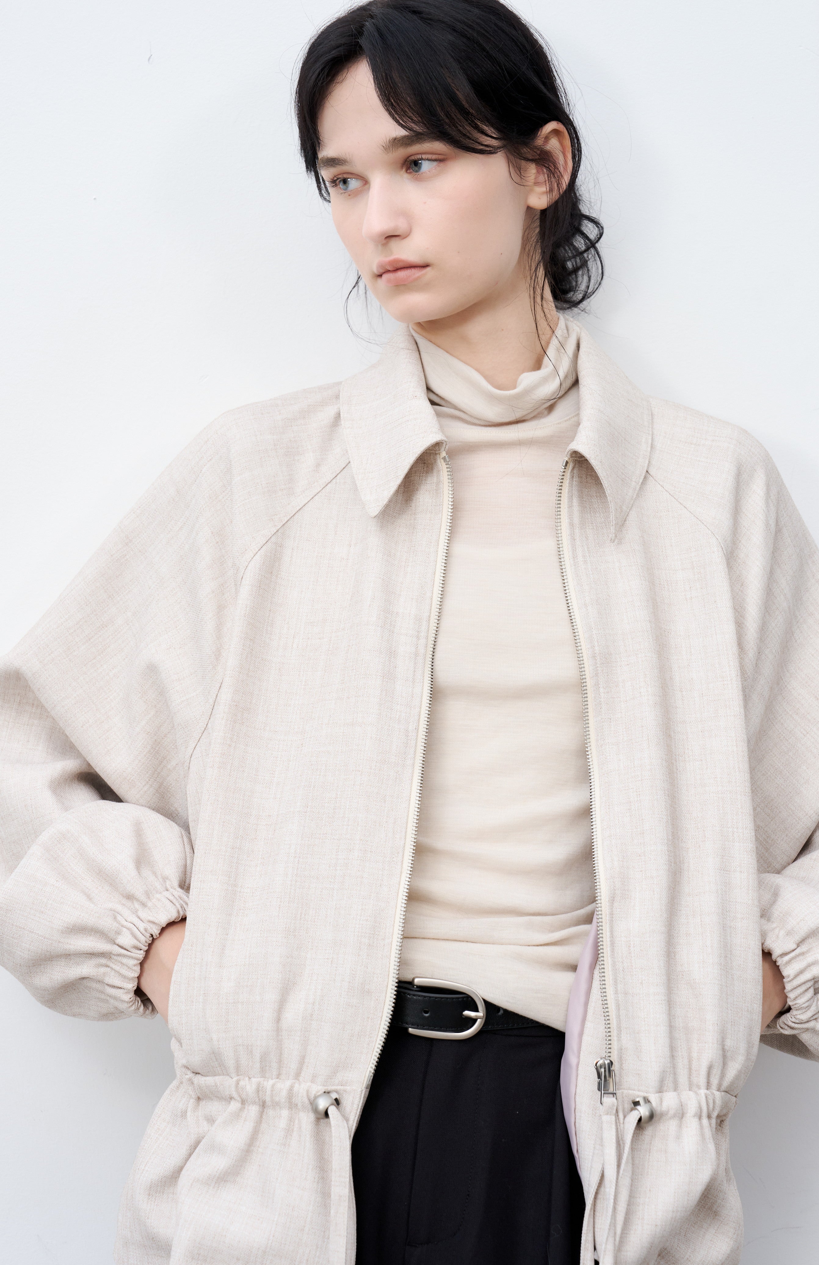 STRING MARK FLARE JACKET / ストリングマークフレアジャケット