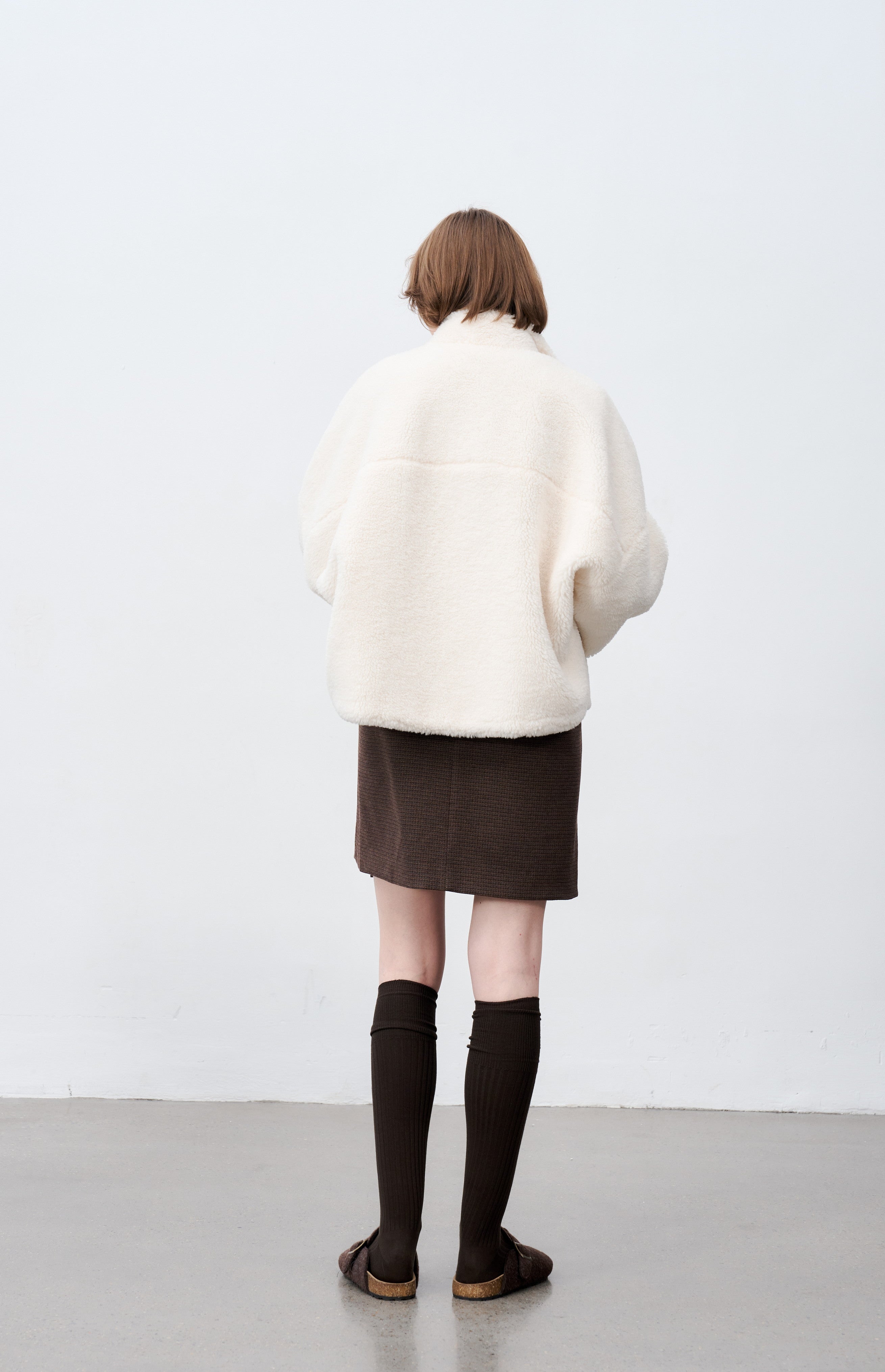 WARM LAPEL BOA JACKET / ウォームラペルボアジャケット