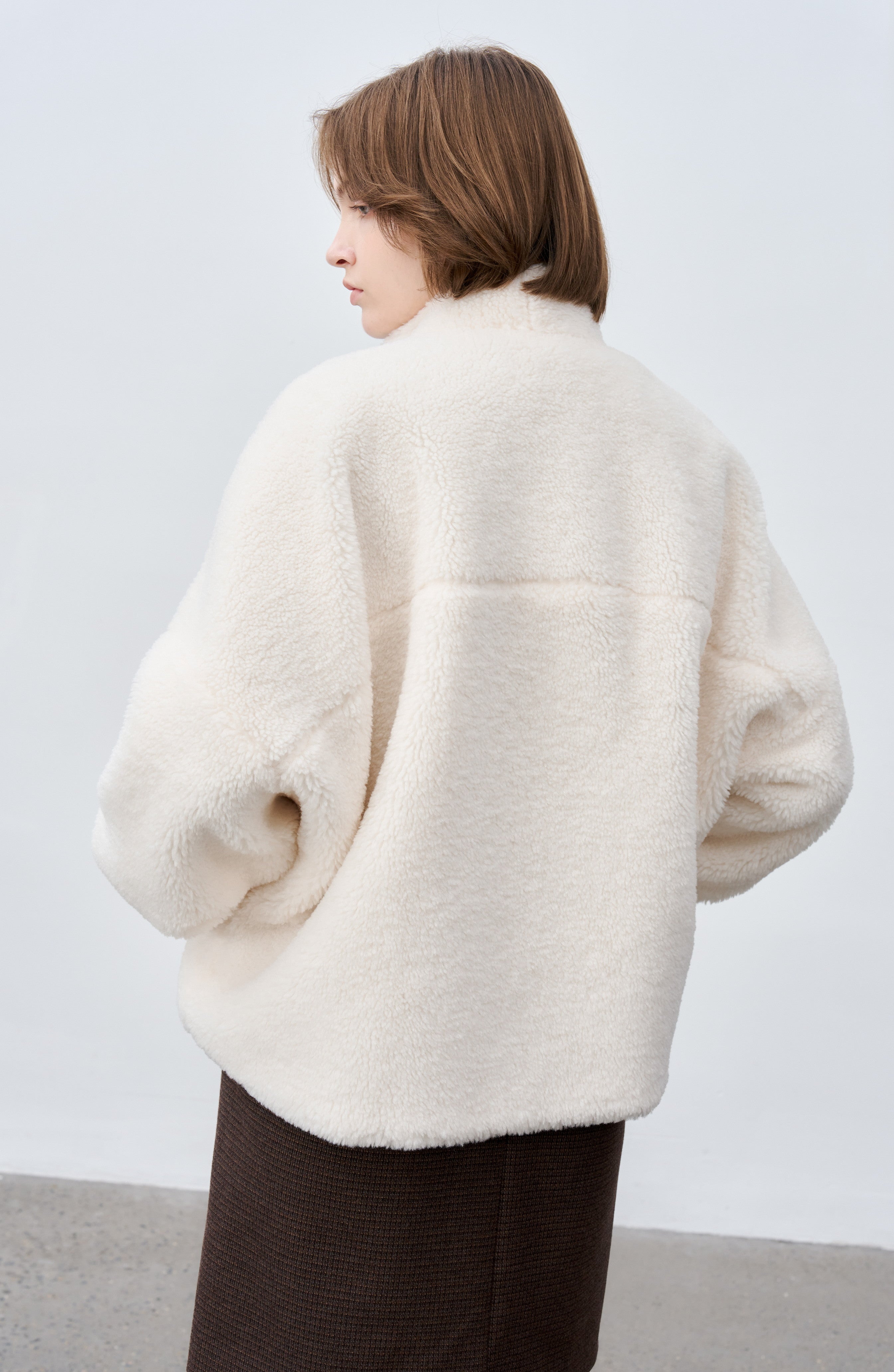 WARM LAPEL BOA JACKET / ウォームラペルボアジャケット