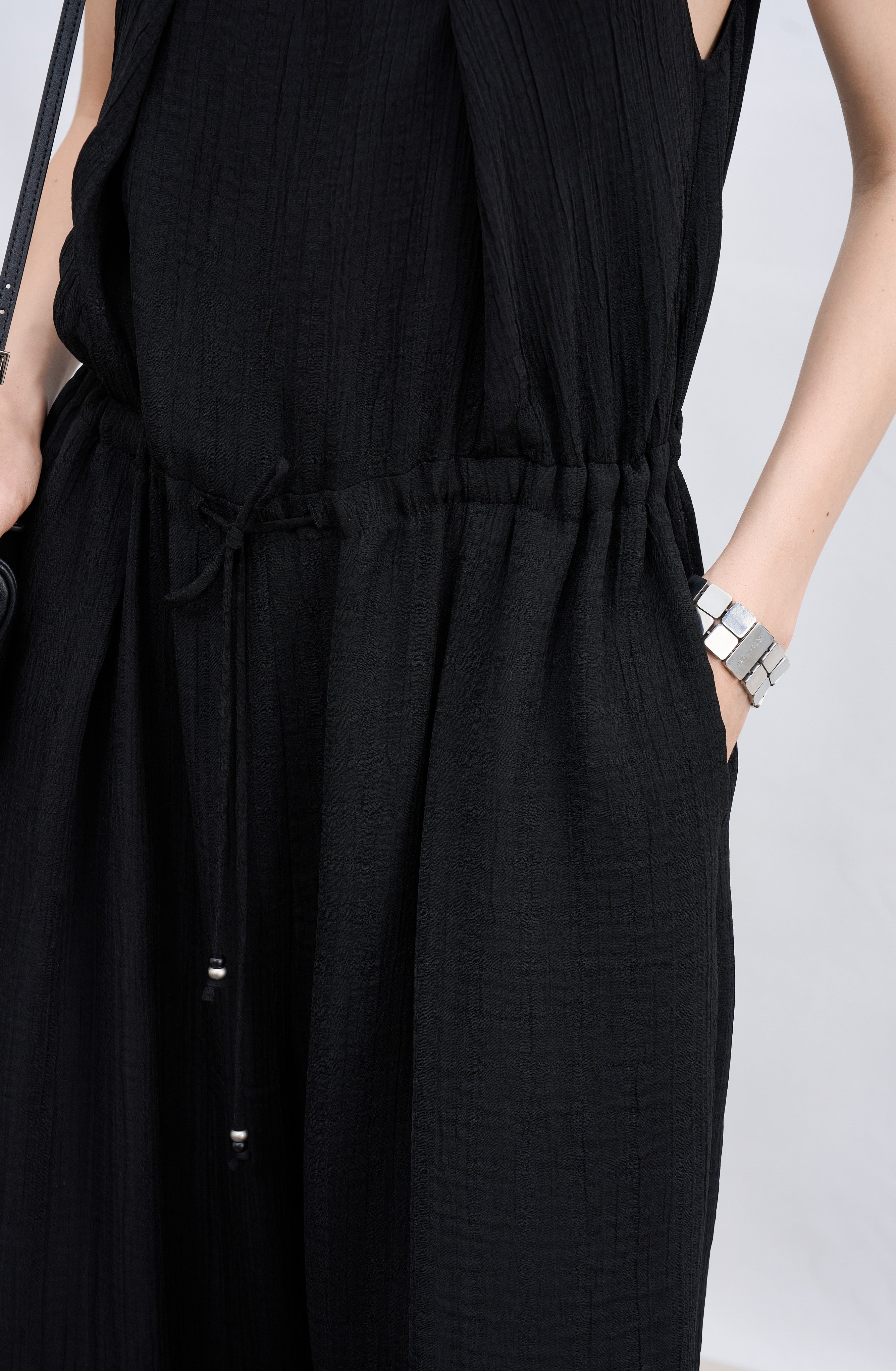 FLOW DRAPE CAMI SALOPETTE / フロードレープキャミサロペット