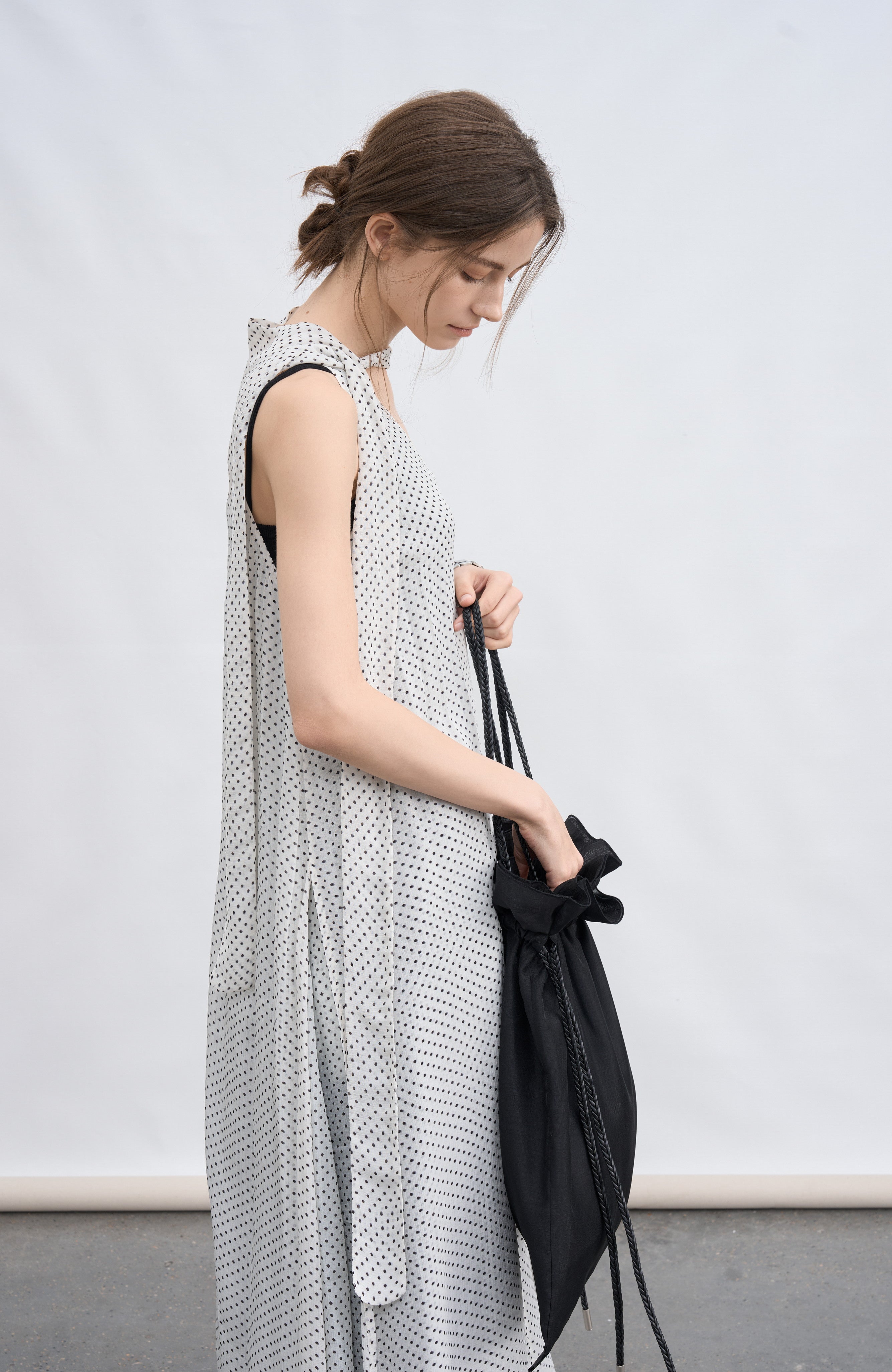 POLKA DOT LAYER DRESS / 폴카 도트 레이어 원피스