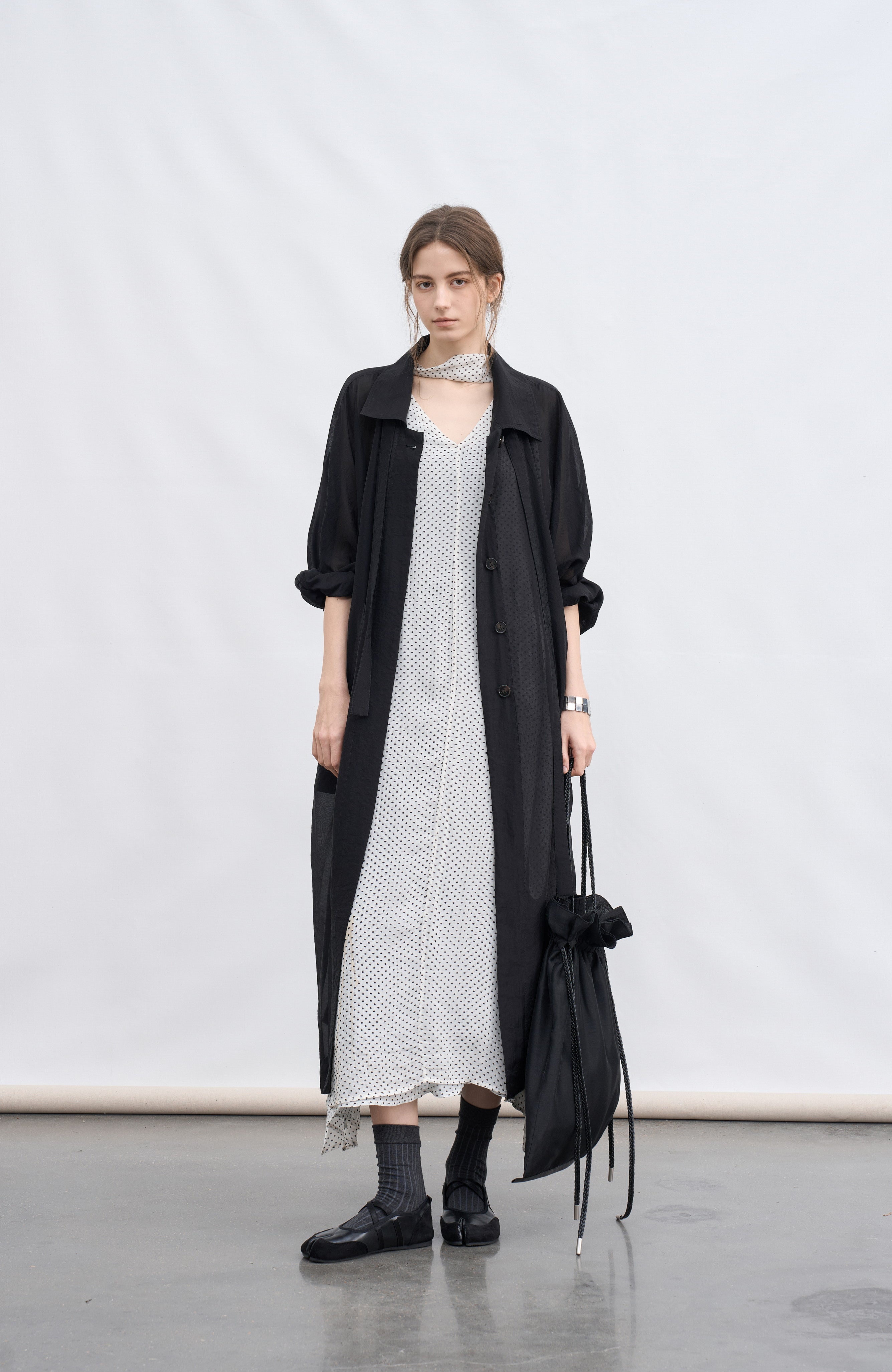 POLKA DOT LAYER DRESS / 폴카 도트 레이어 원피스