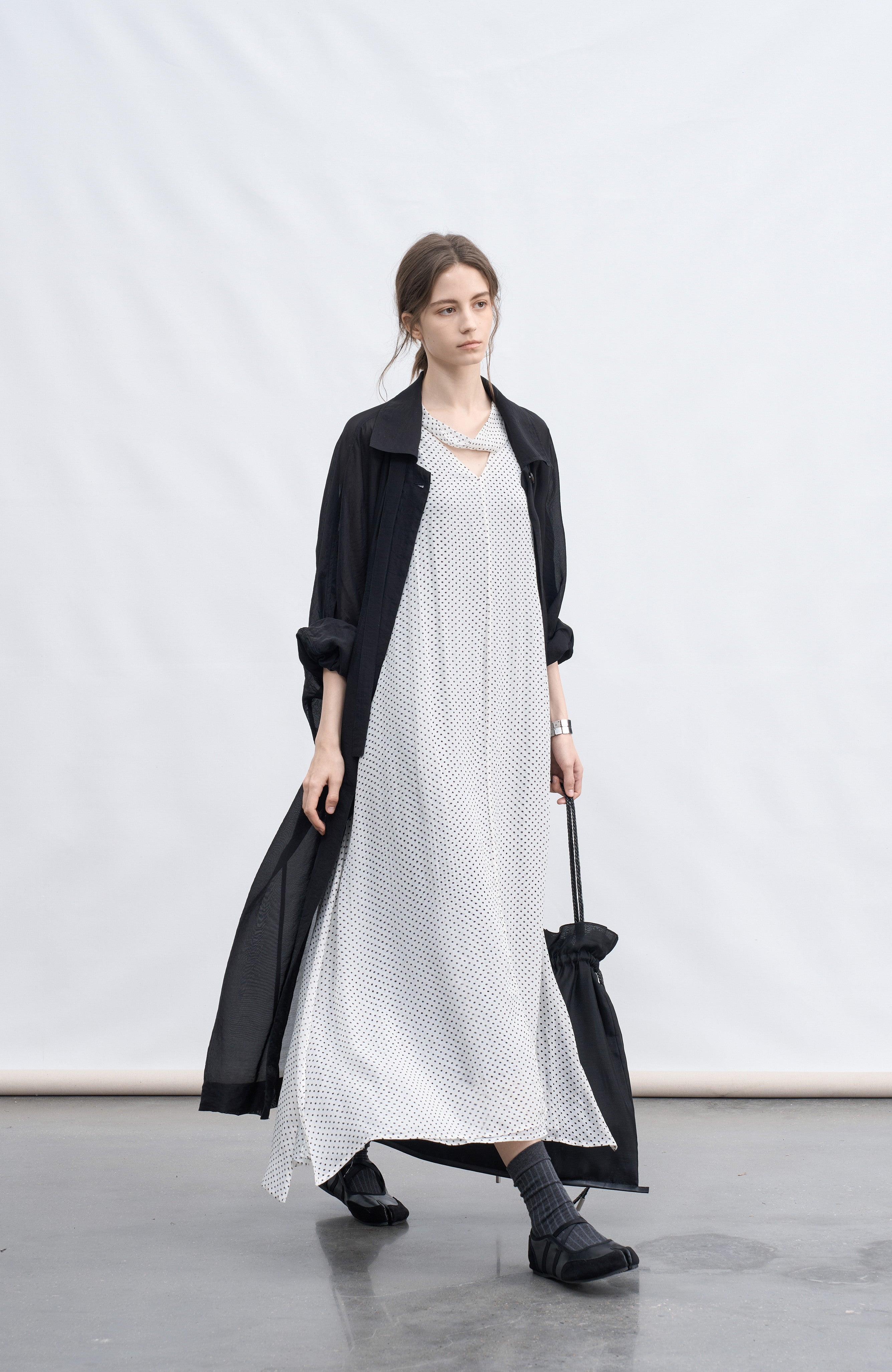 POLKA DOT LAYER DRESS / 폴카 도트 레이어 원피스