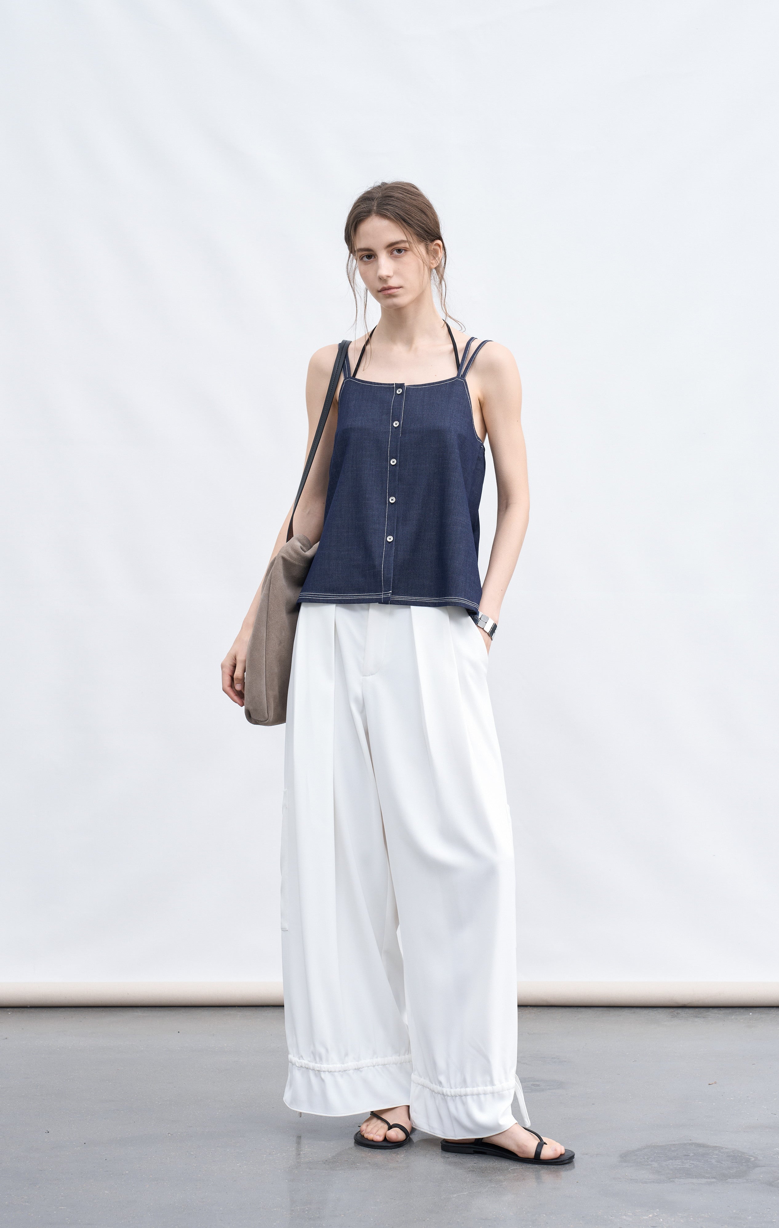 UV CUT DRAWSTRING PANTS / UVカットドローストリングパンツ