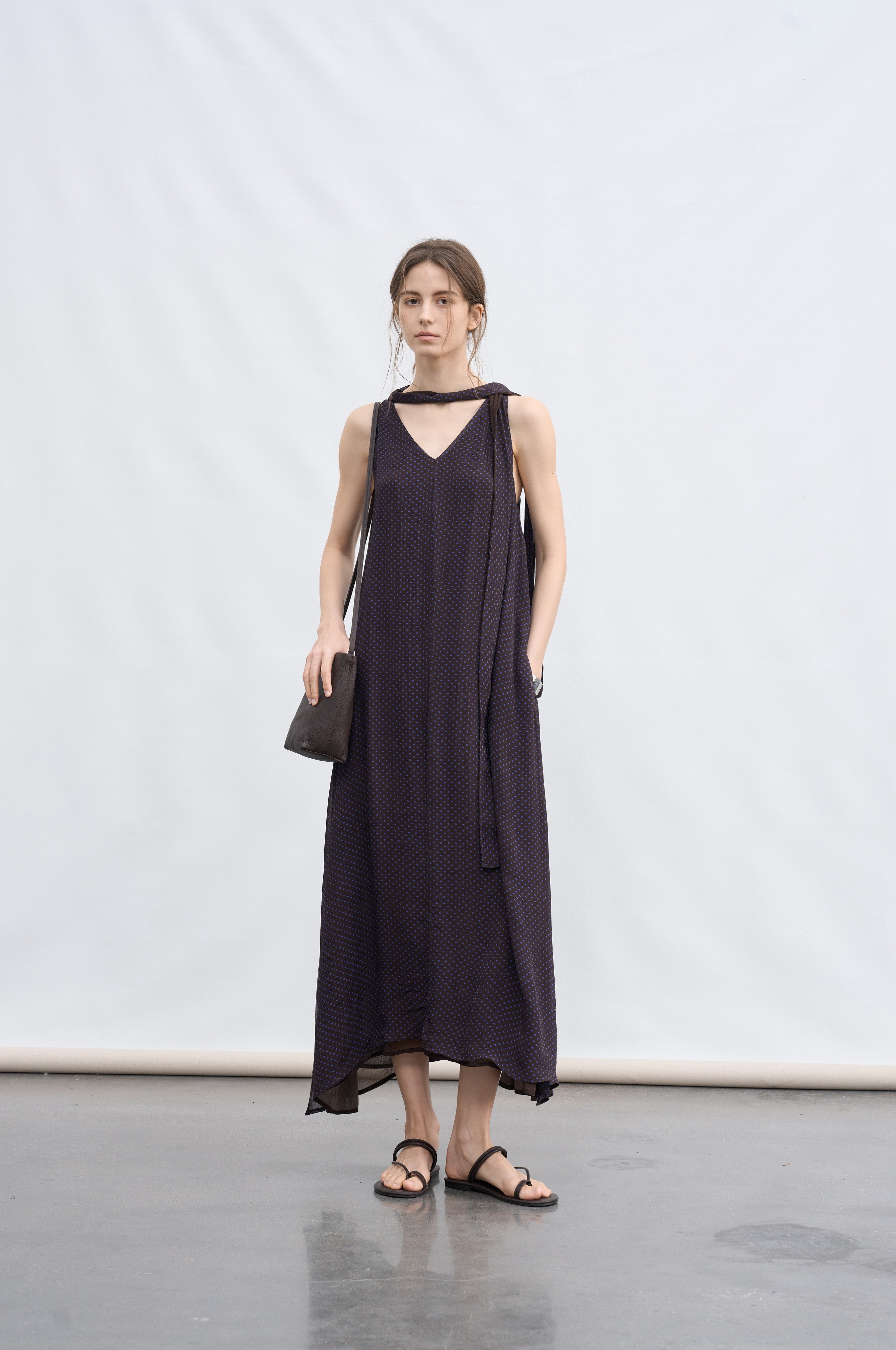 POLKA DOT LAYER DRESS / 폴카 도트 레이어 원피스
