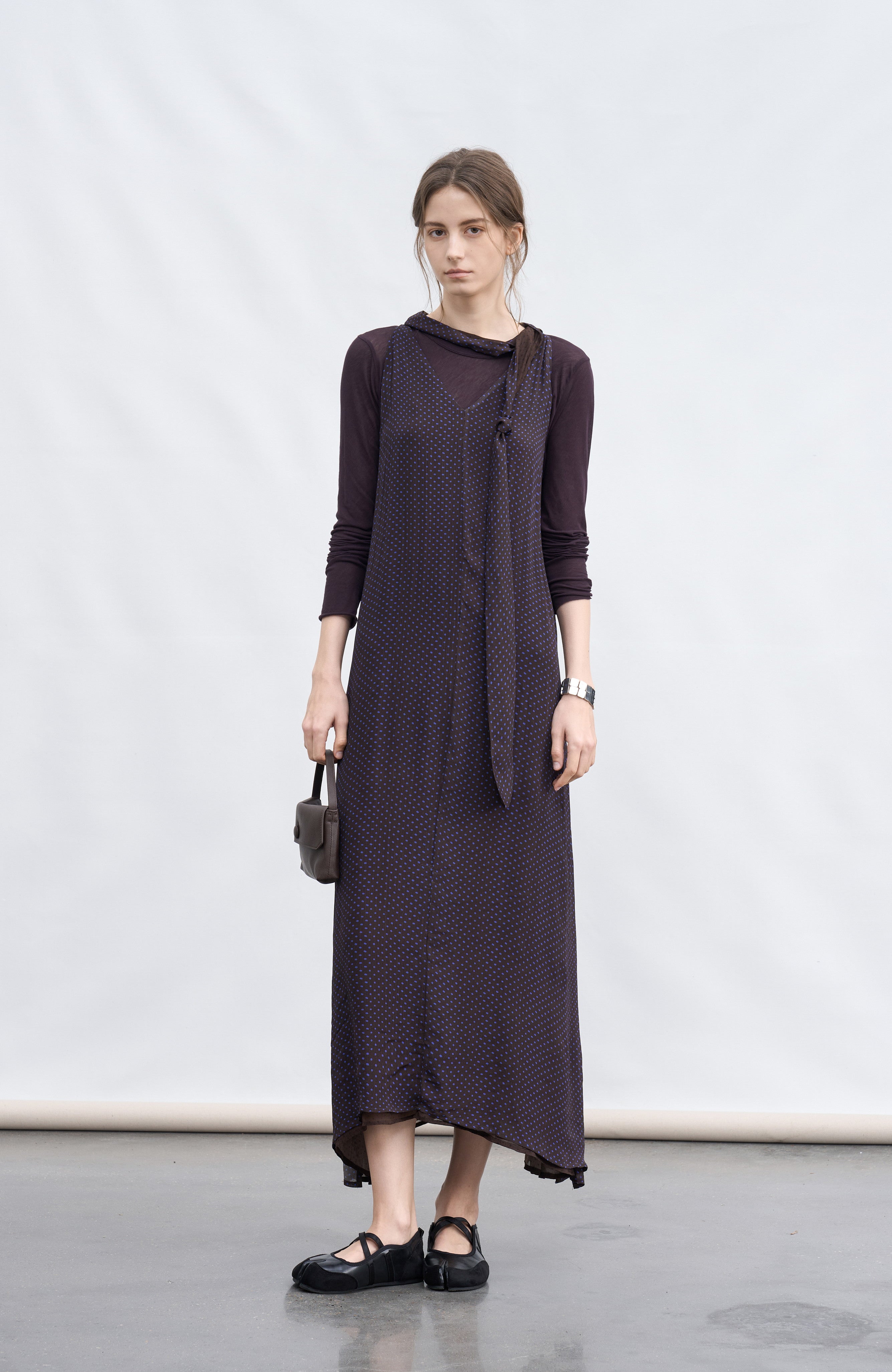 POLKA DOT LAYER DRESS / 폴카 도트 레이어 원피스