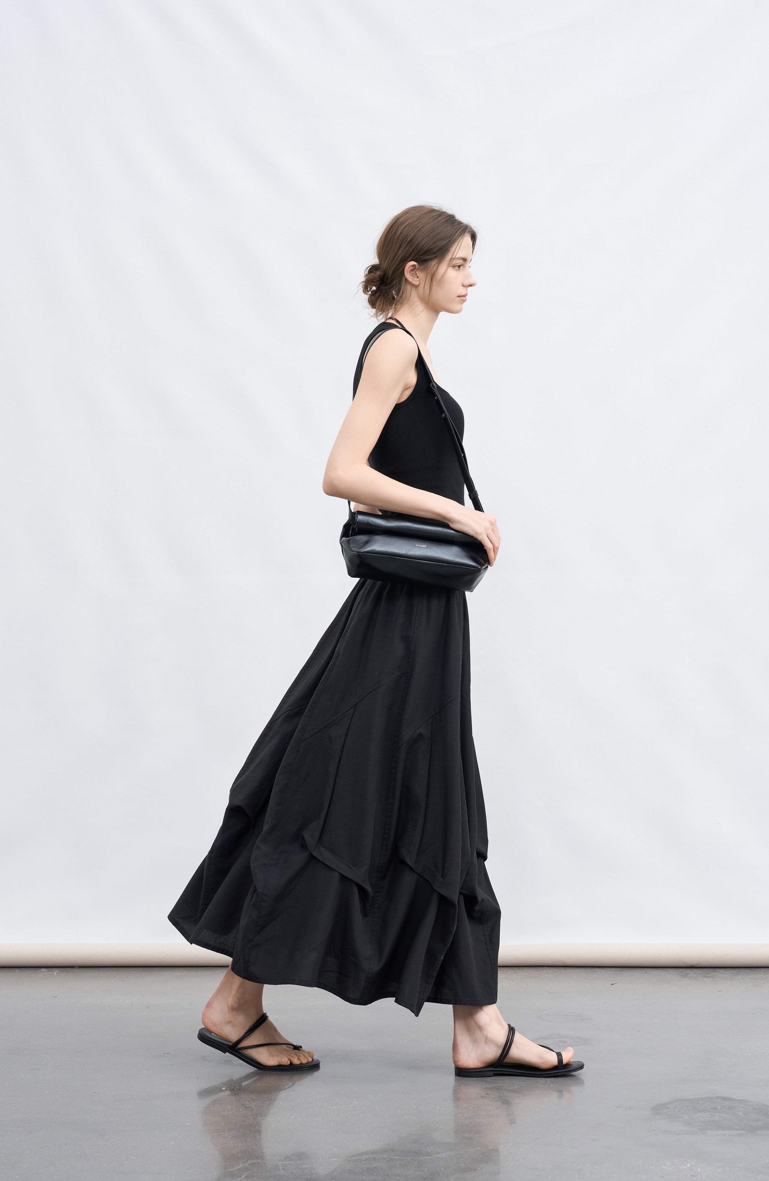 VOLUME TUCK PUFF SKIRT / 볼륨 턱 퍼프 스커트