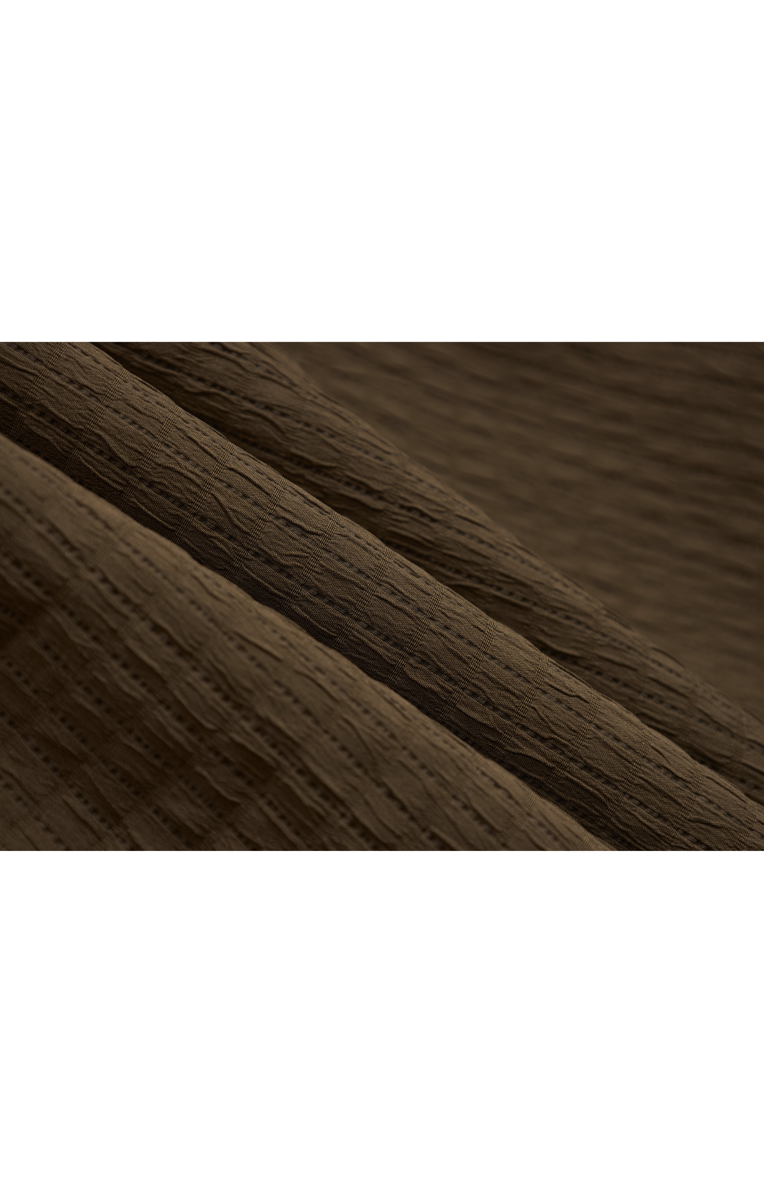 JACQUARD GRID BALLOON SKIRT