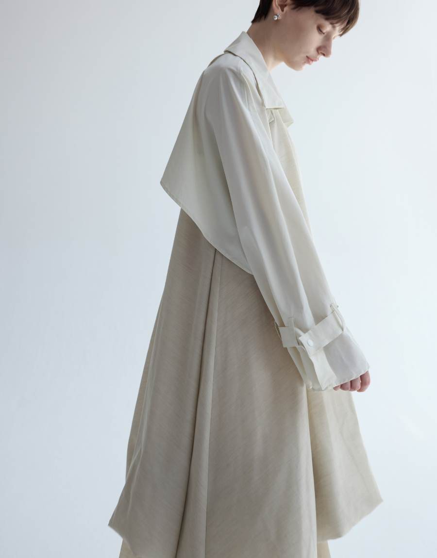 HIGH NECK TRICOLOR FIT KNIT / ハイネックトライカラーフィットニット