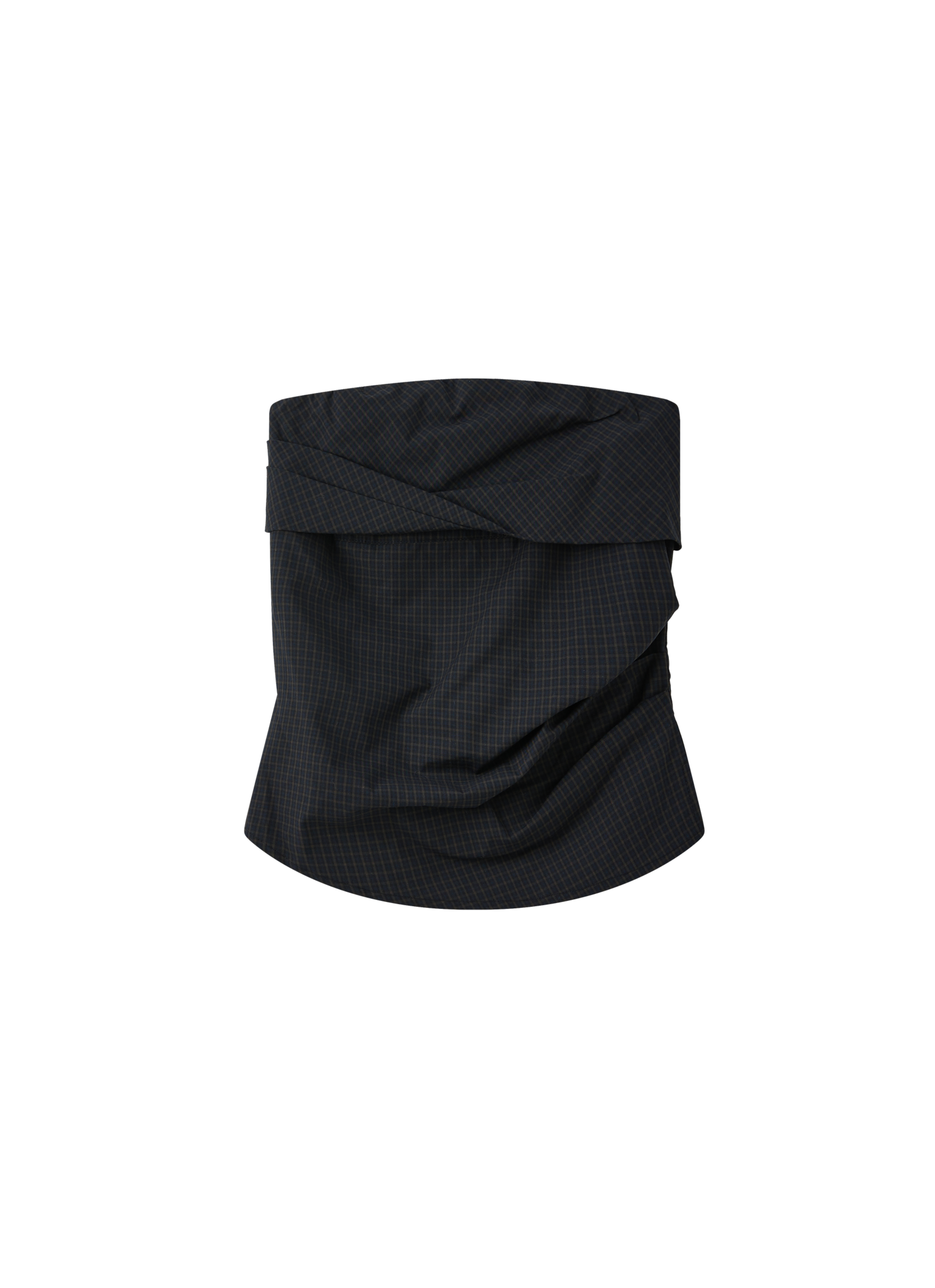 SOFT GATHER WRAP TOP