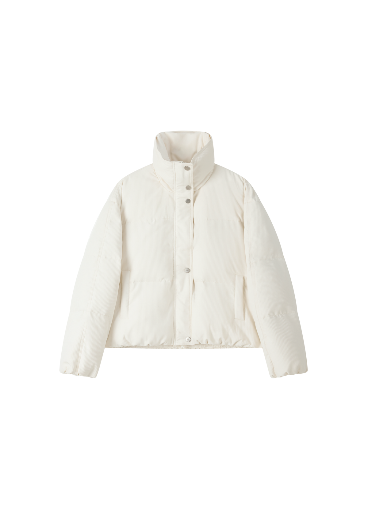 STAND COLLAR SHORT DOWN