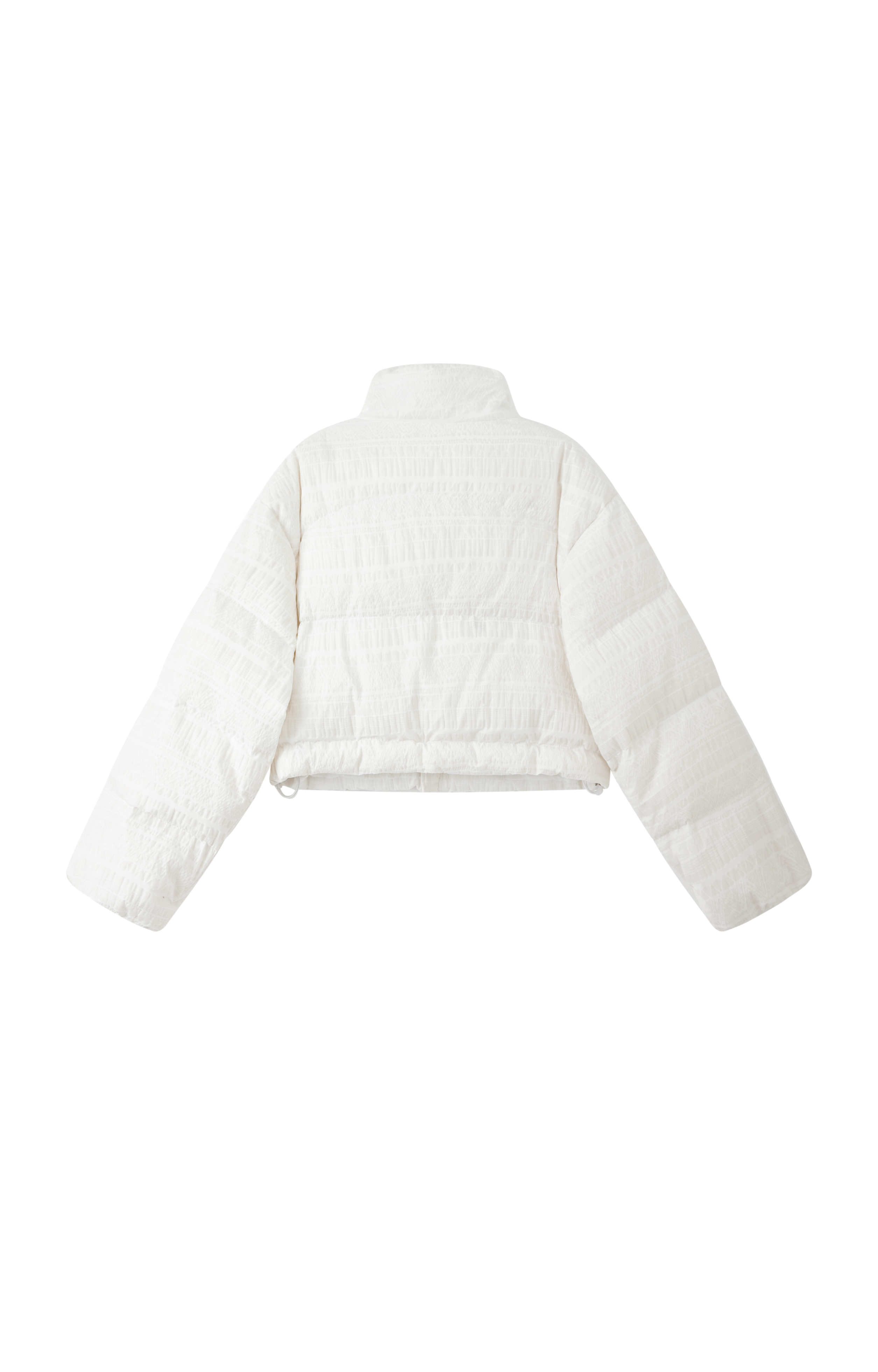 SNOW PATTERN WHITE DOWN