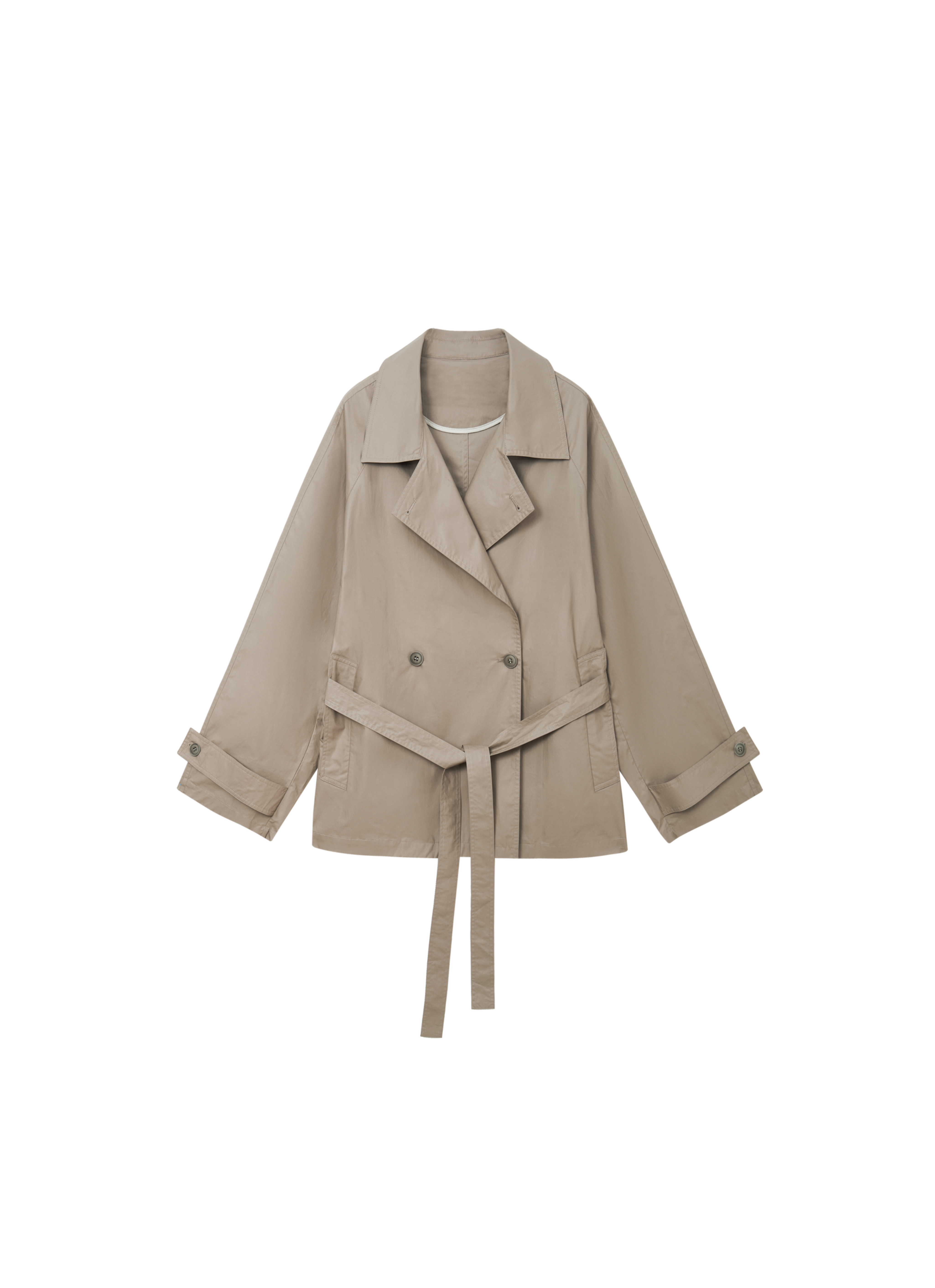 COATING TEXTURE MIDI TRENCH / コーティングテクスチャーミドルトレンチ