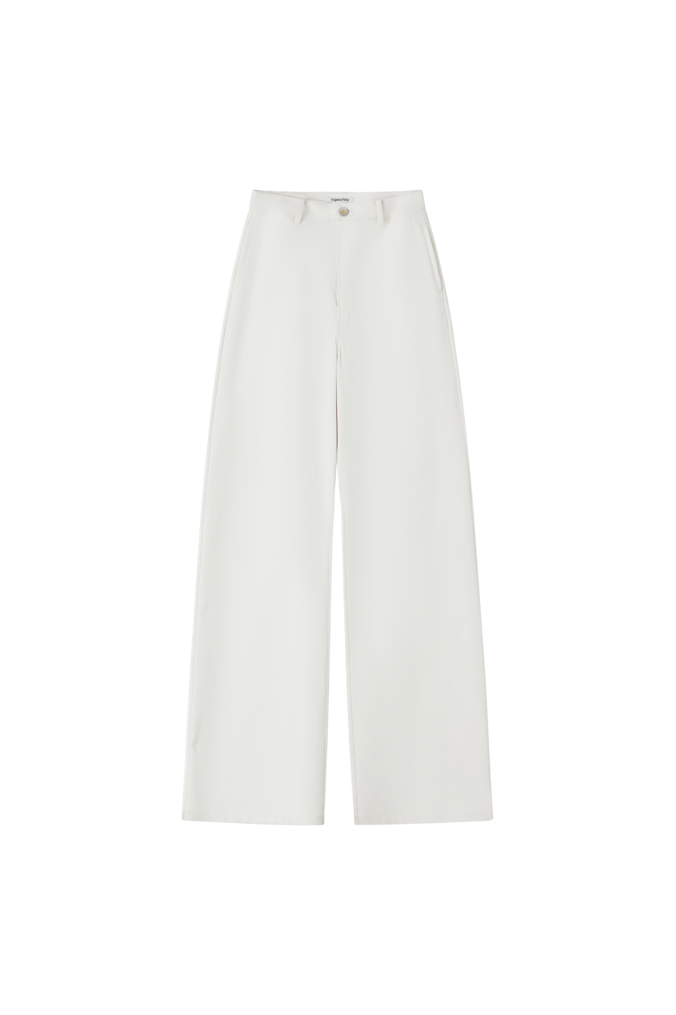 WHITE LOOSE SOFT PANTS