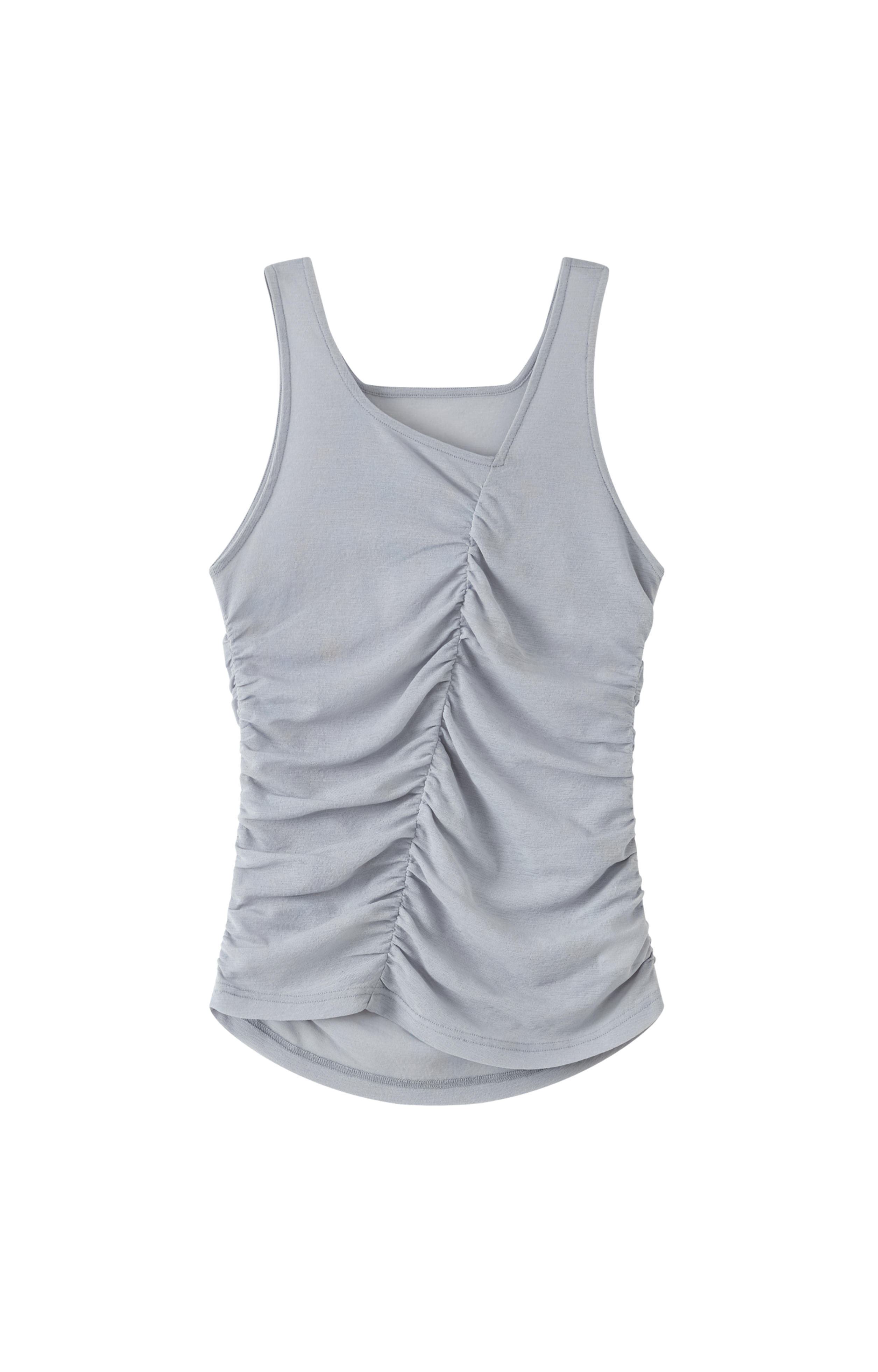 SLIM FIT SHIRRED TOP / 슬림 피트 셔링 톱