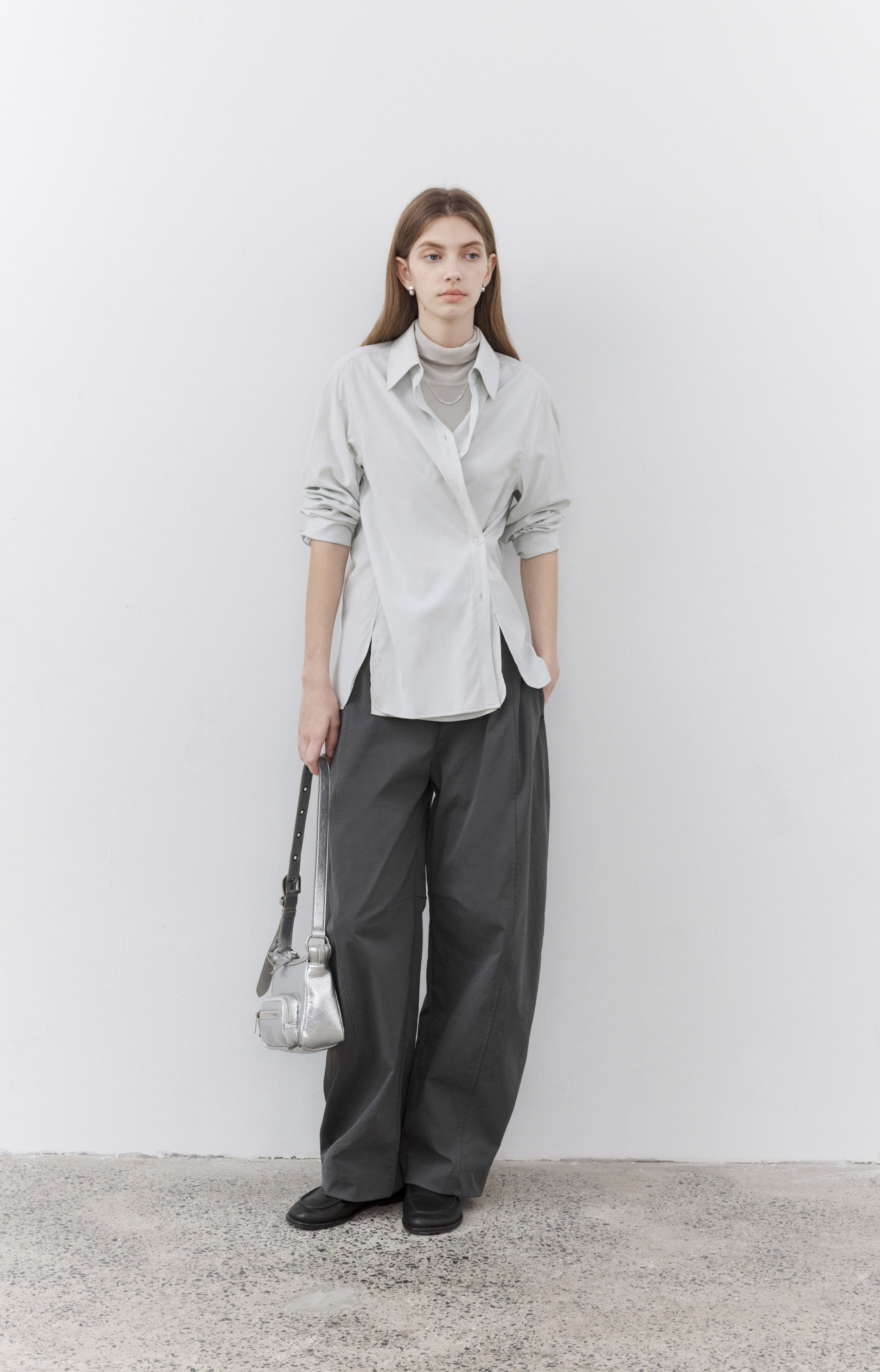 EDGE SILHOUETTE COLOR SHIRT