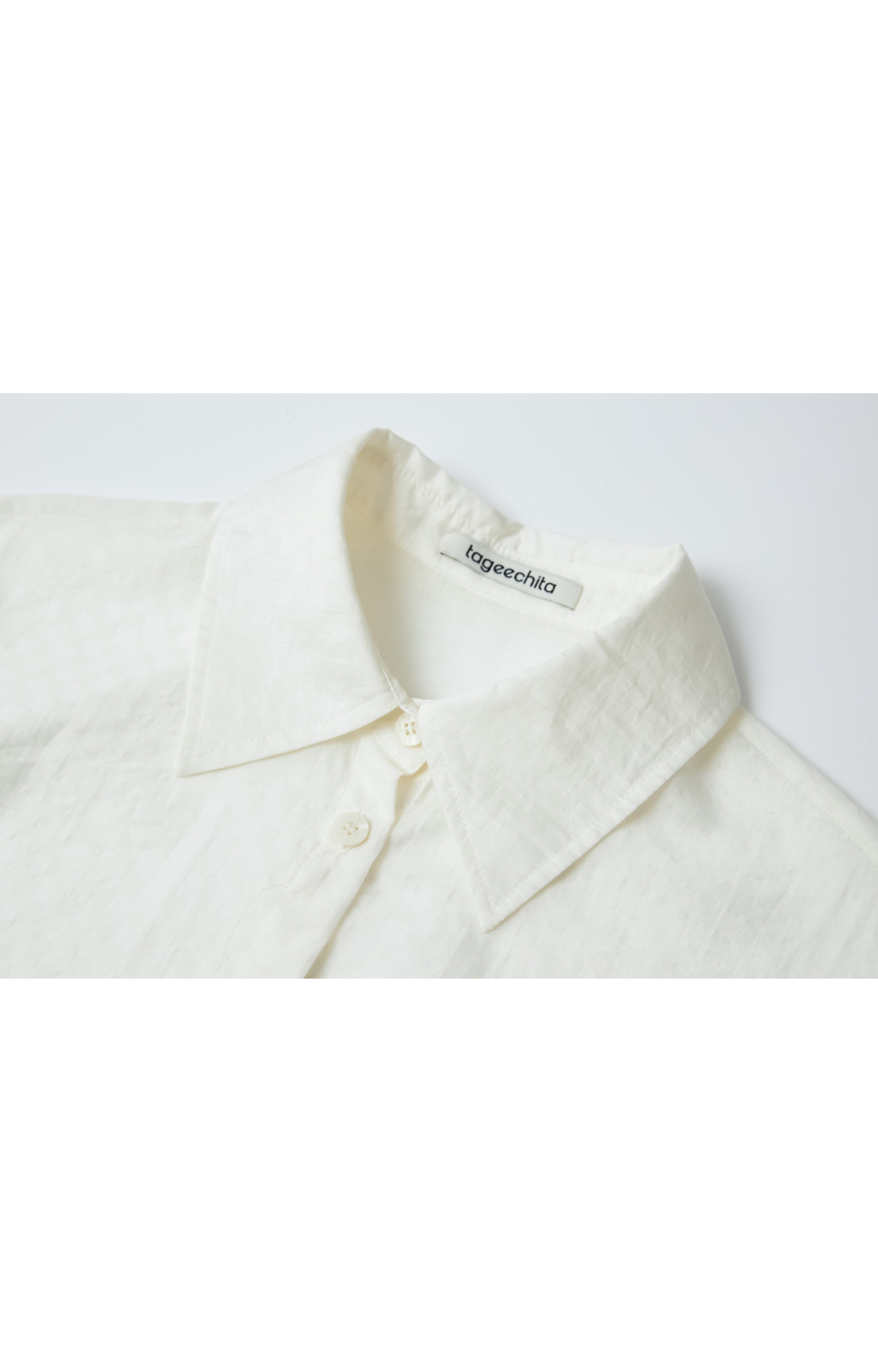 AIRY SHEER COVER SHIRT / エアリーシアーカバーシャツ
