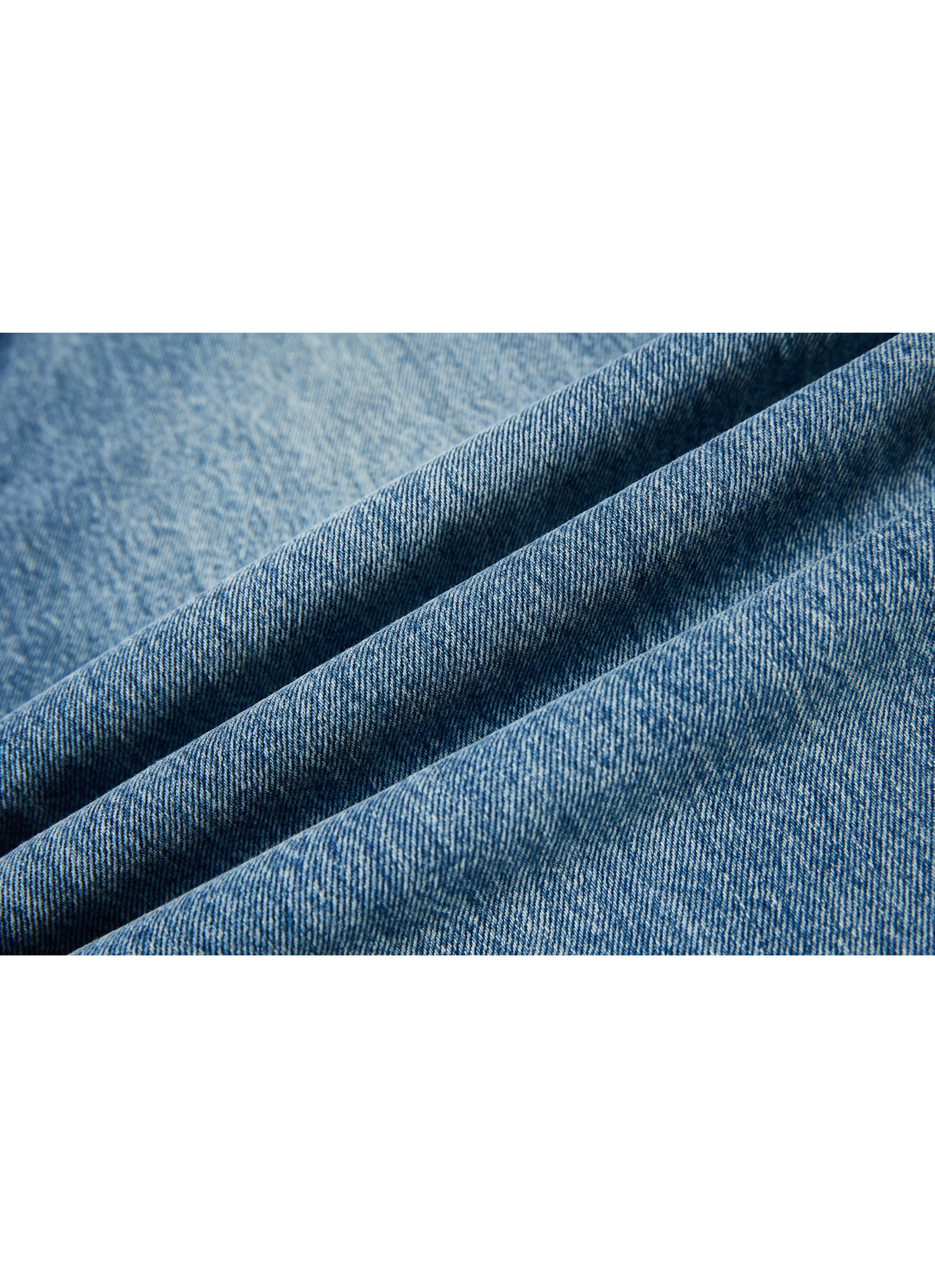 WASHED BLUE BASIC JEANS