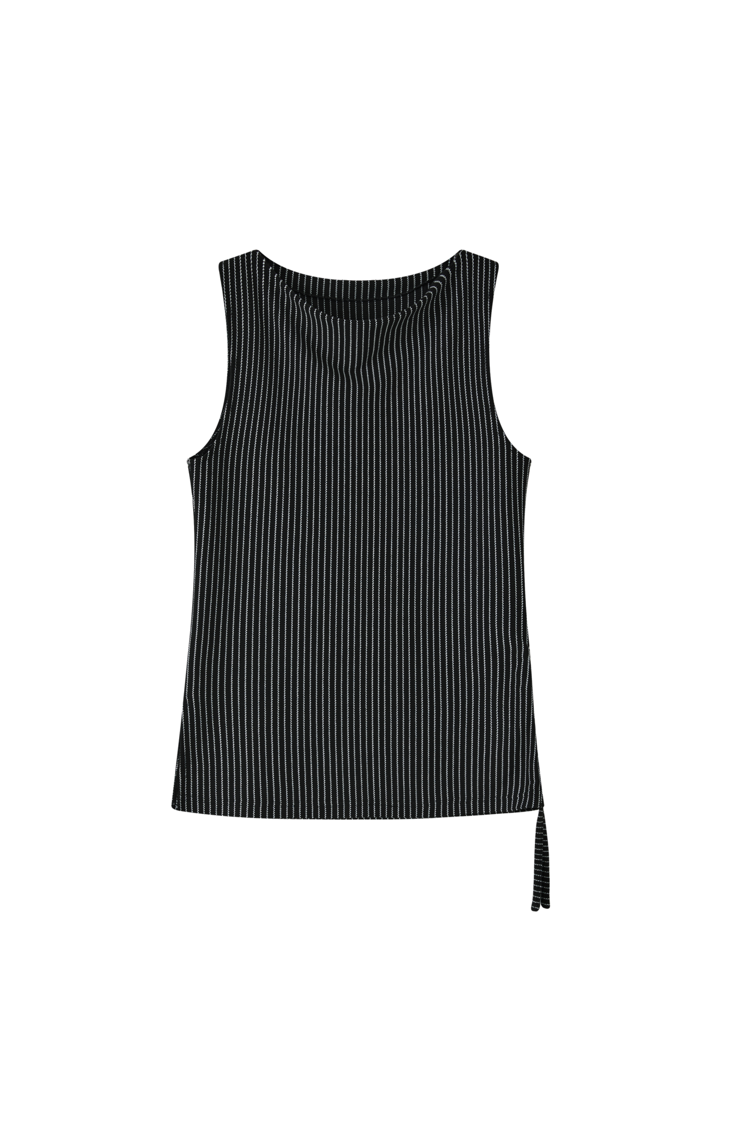 SIDE STRING STRIPE TOP / サイドストリングストライプトップ