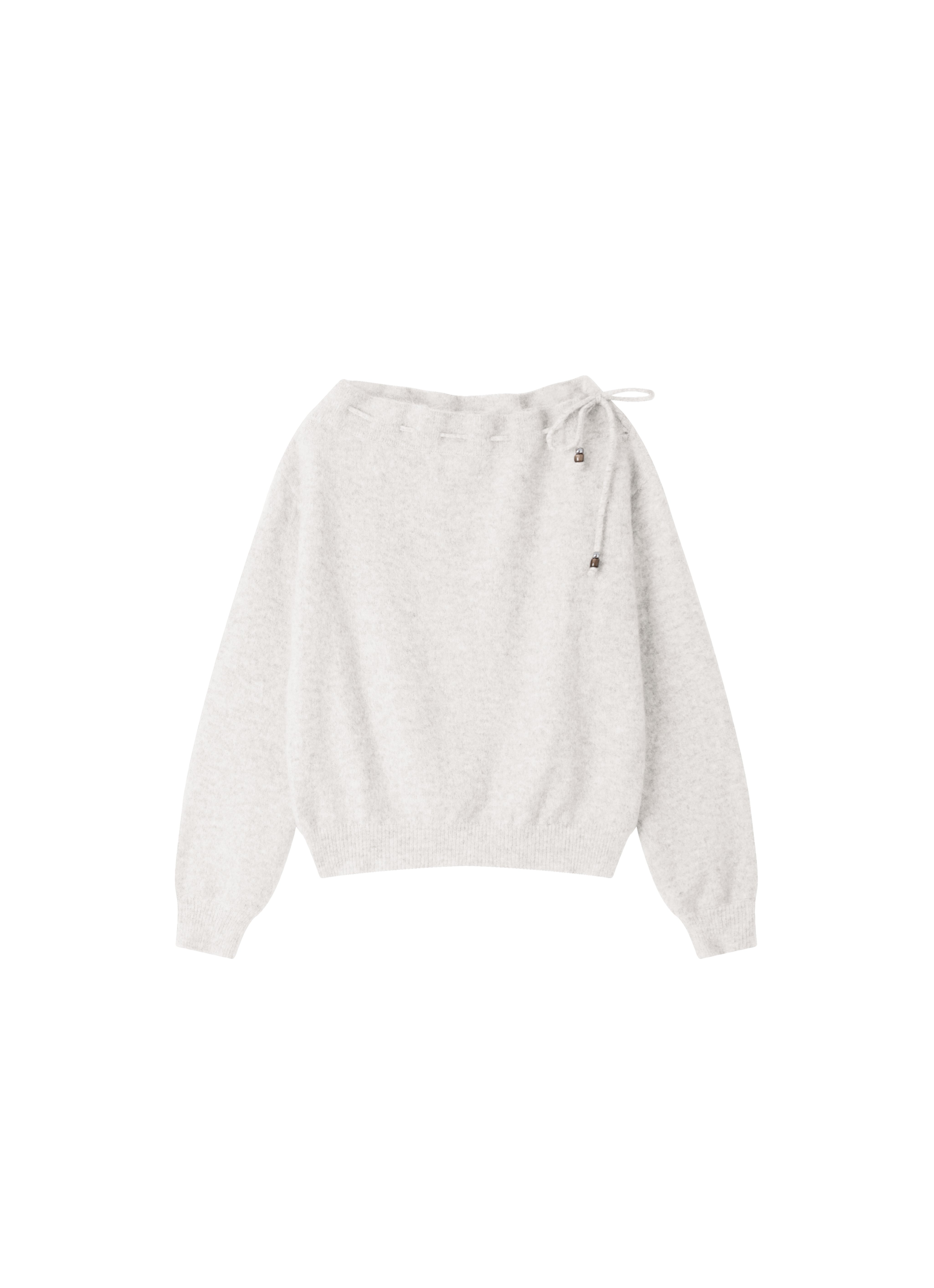 2WAY STRING POUCH SWEATER