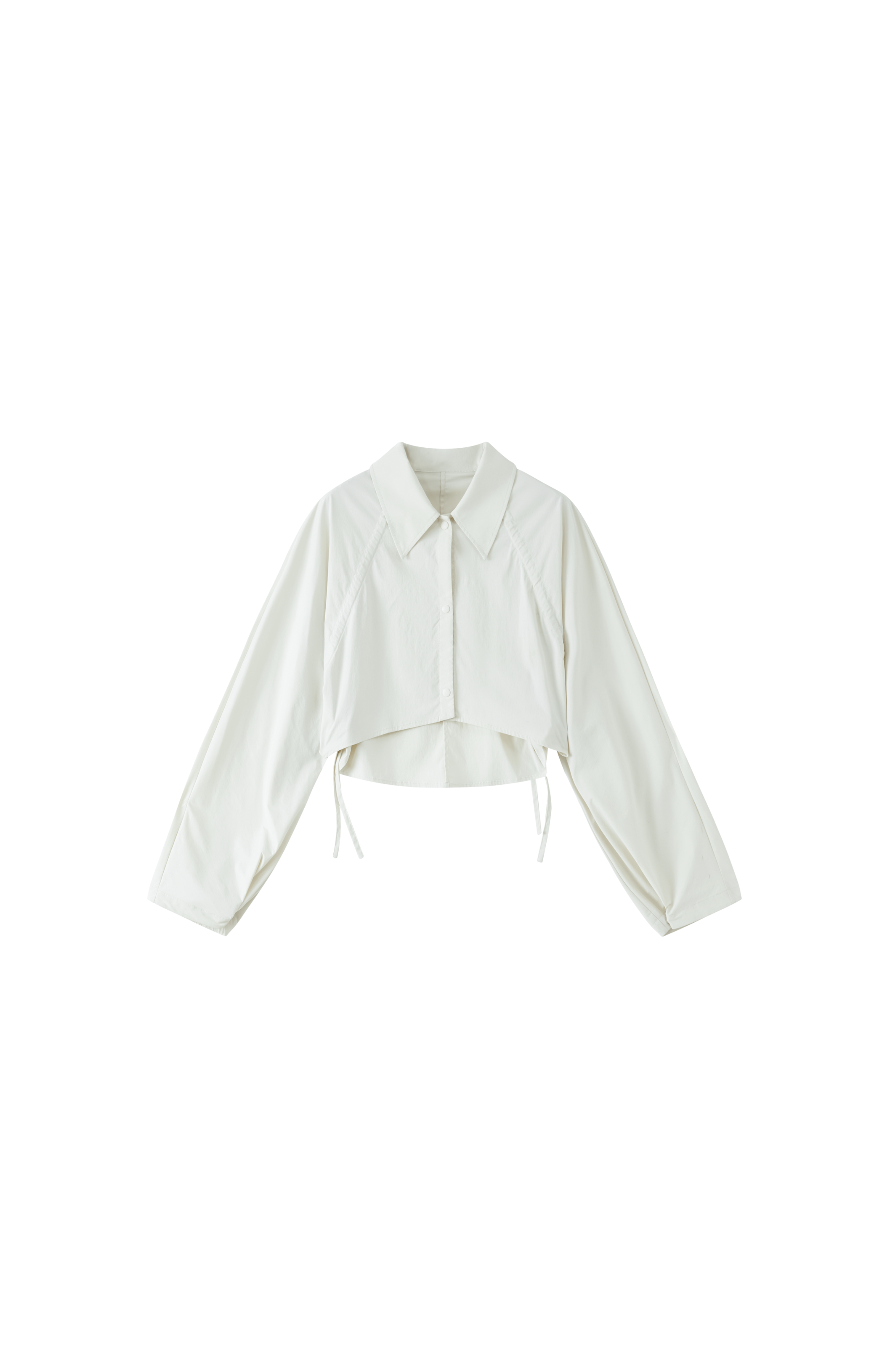 UV CUT BACK DRAWSTRING SHIRT