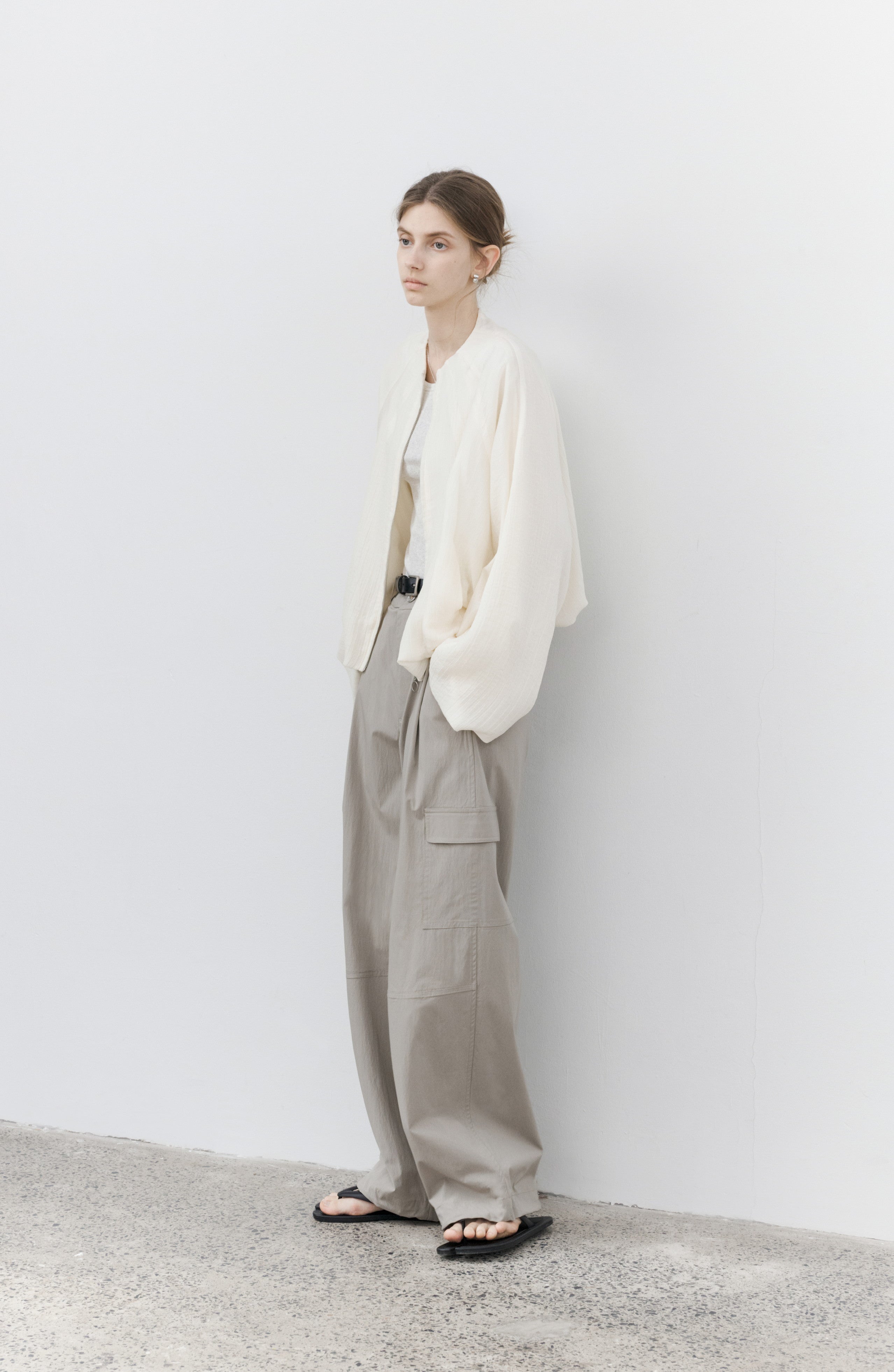 WIDE TUCK CARGO PANTS / ワイドタックカーゴパンツ