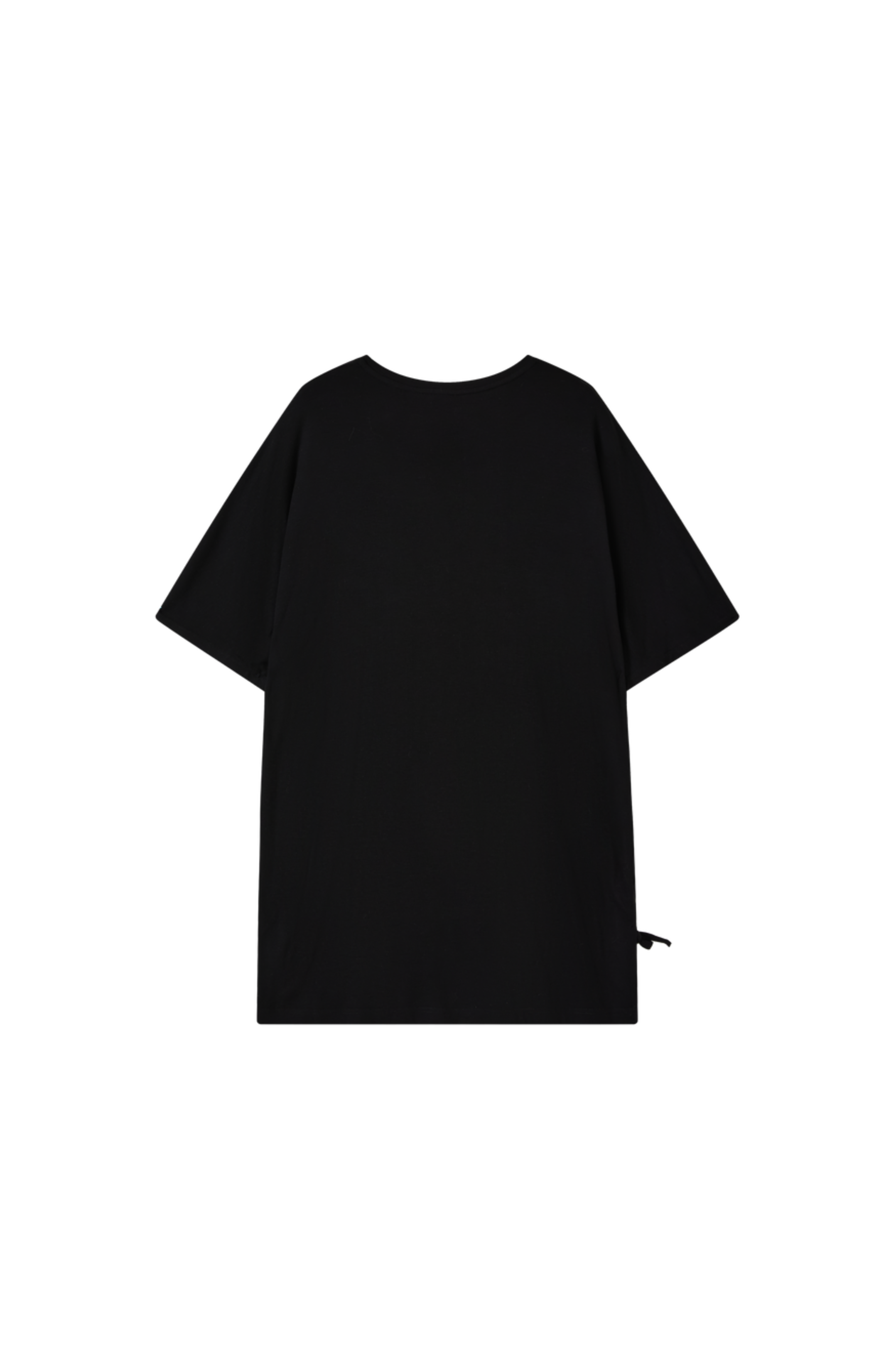 DRAWSTRING DRAPE T-SHIRT / ドローストリングドレープTシャツ