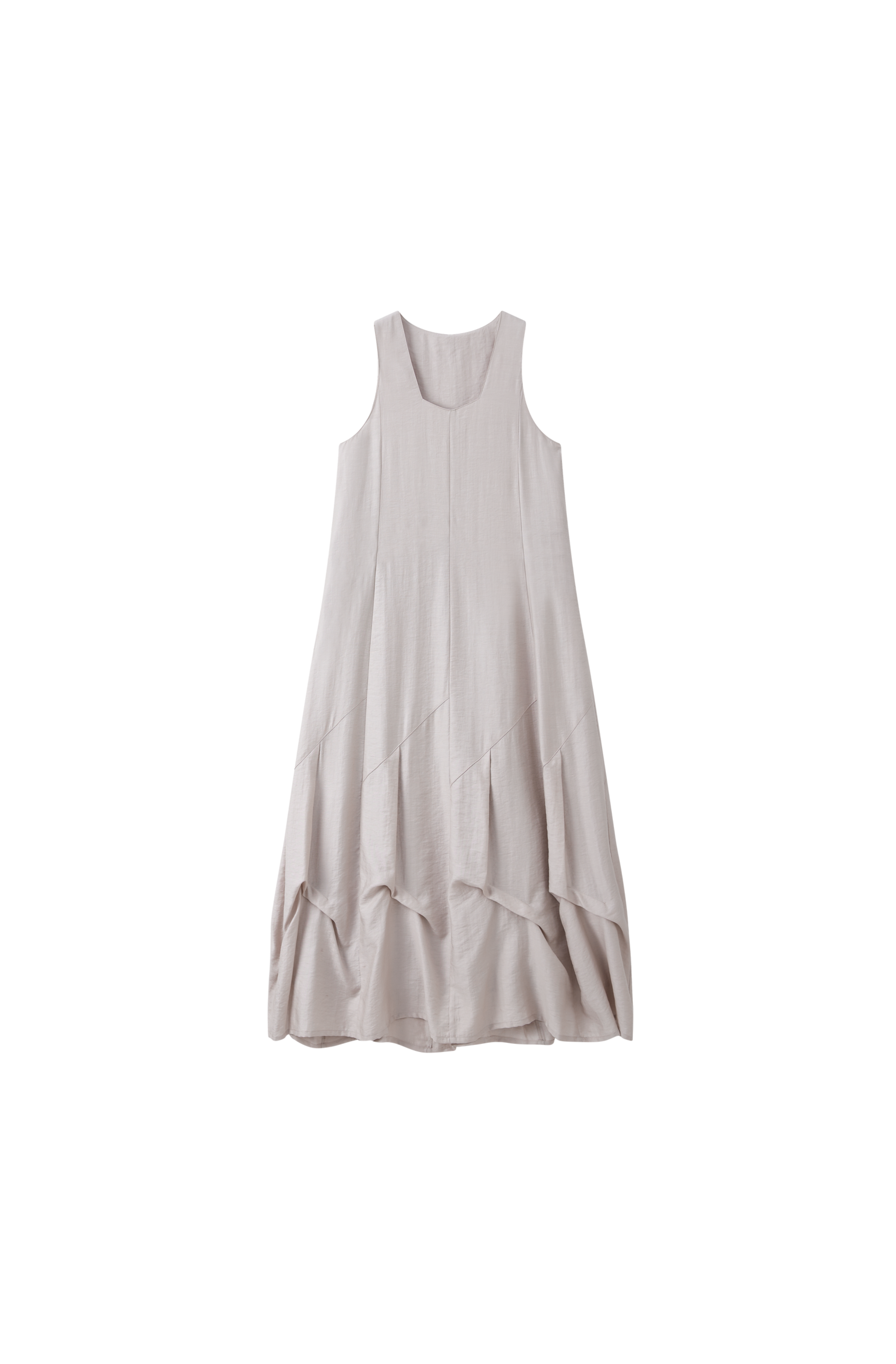 RANDOM TUCK PUFF DRESS / 랜덤 턱 퍼프 원피스