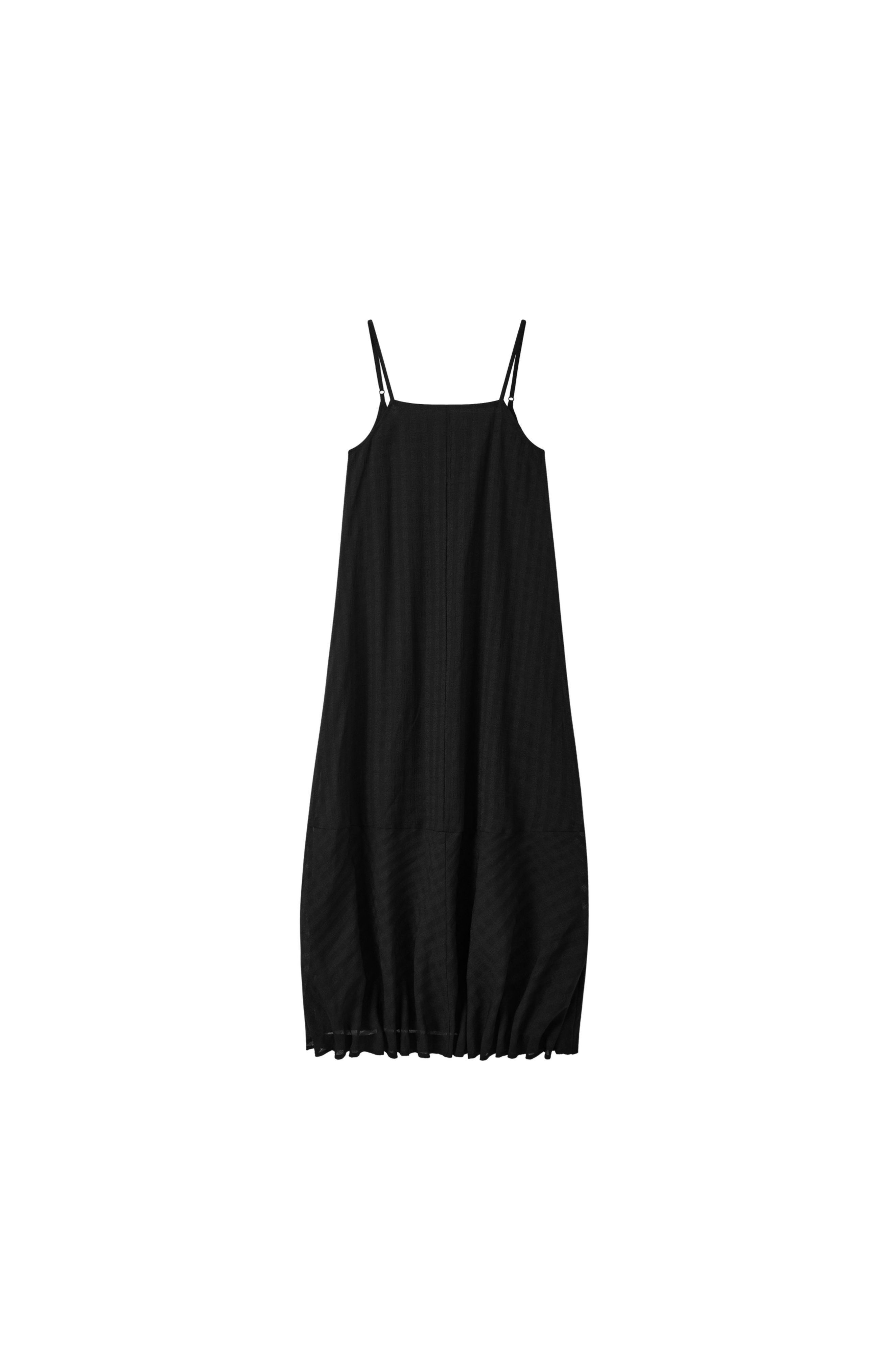 BALLOON GATHER CHECK DRESS / 벌룬 개더 체크 드레스