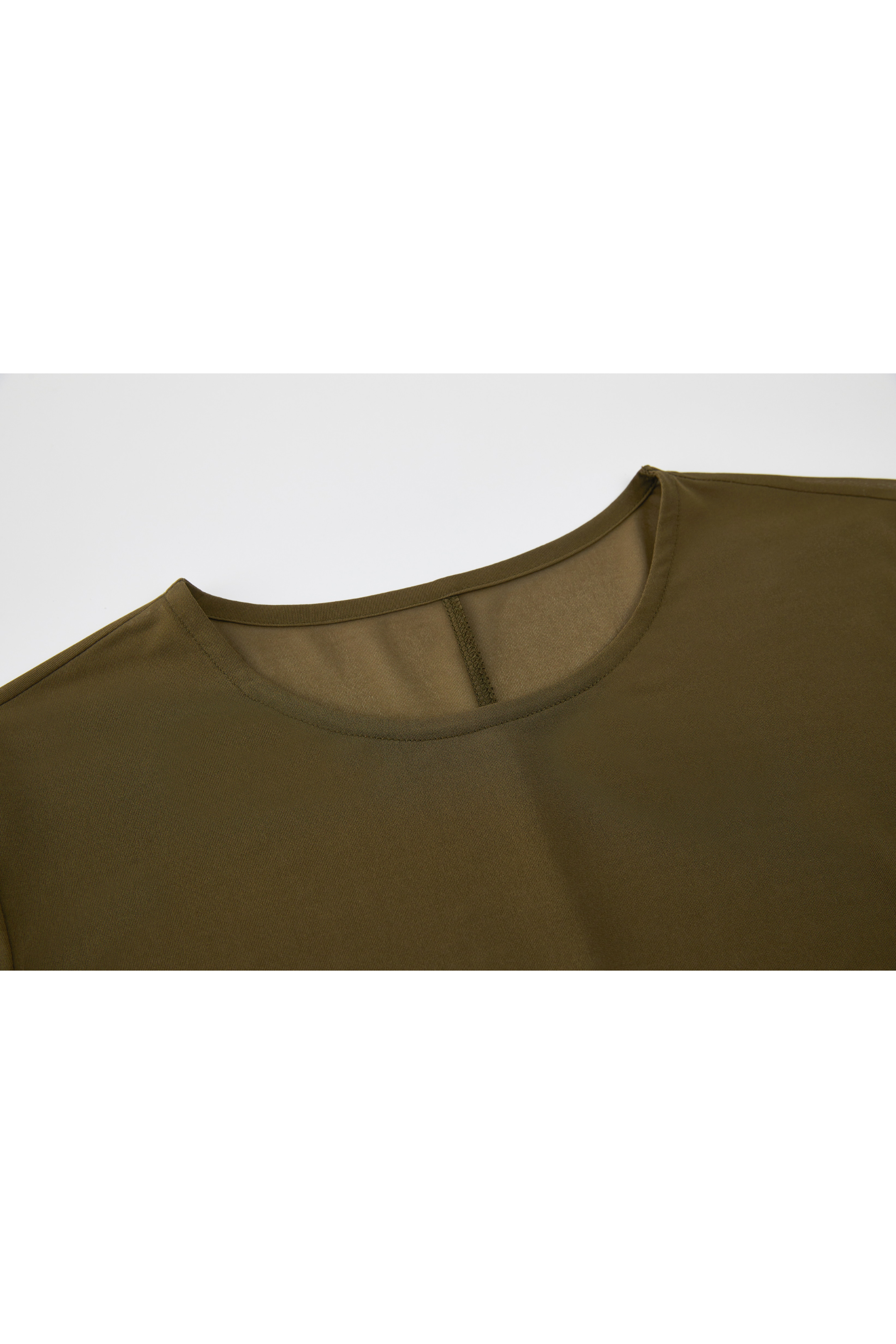 BASIC SHEER TULLE TOP
