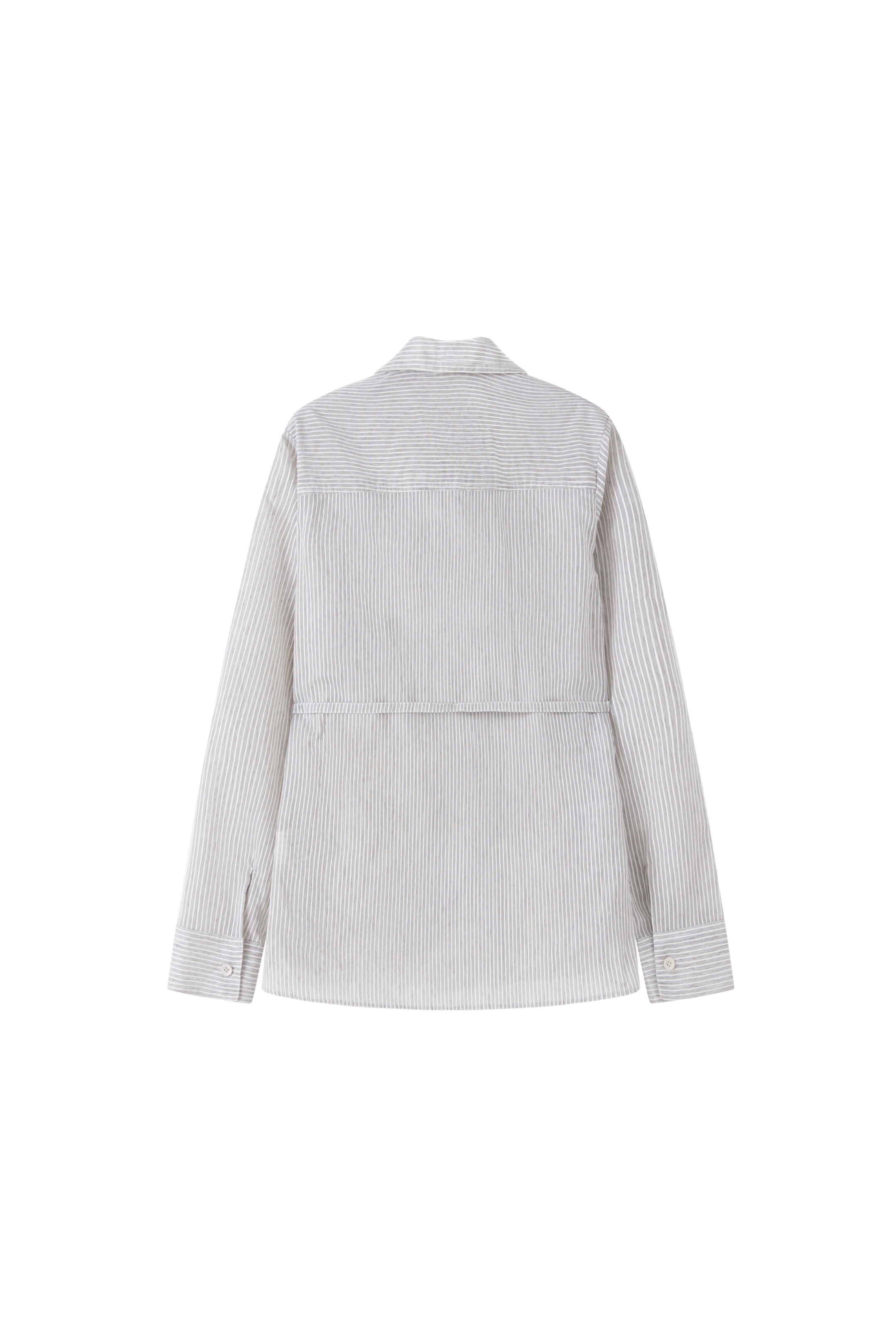 STRING MARK STRIPE SHIRT / ストリングマークストライプシャツ