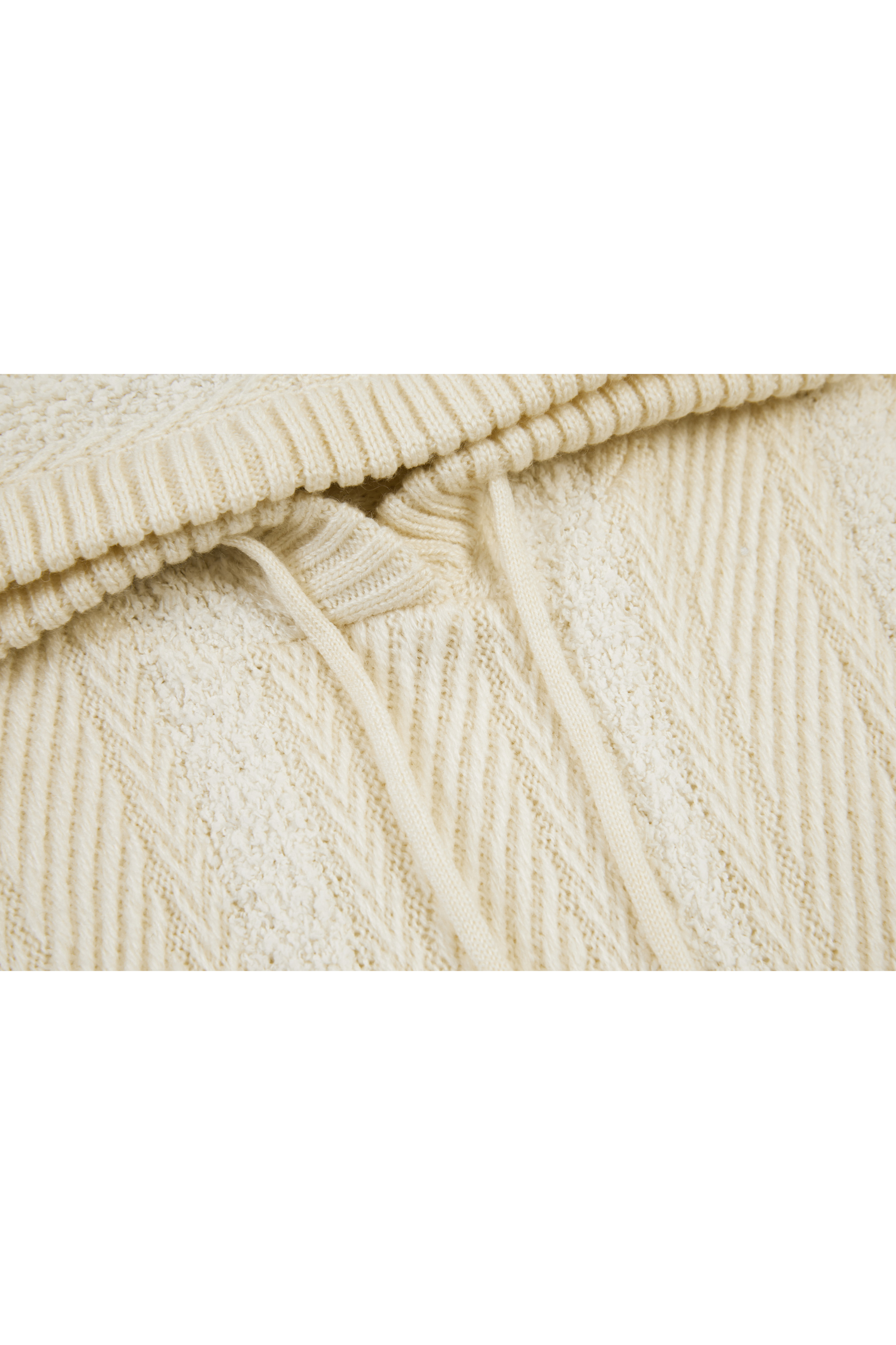 FRINGE STRIPED HOOD DRESS / フリンジストライプフードワンピース