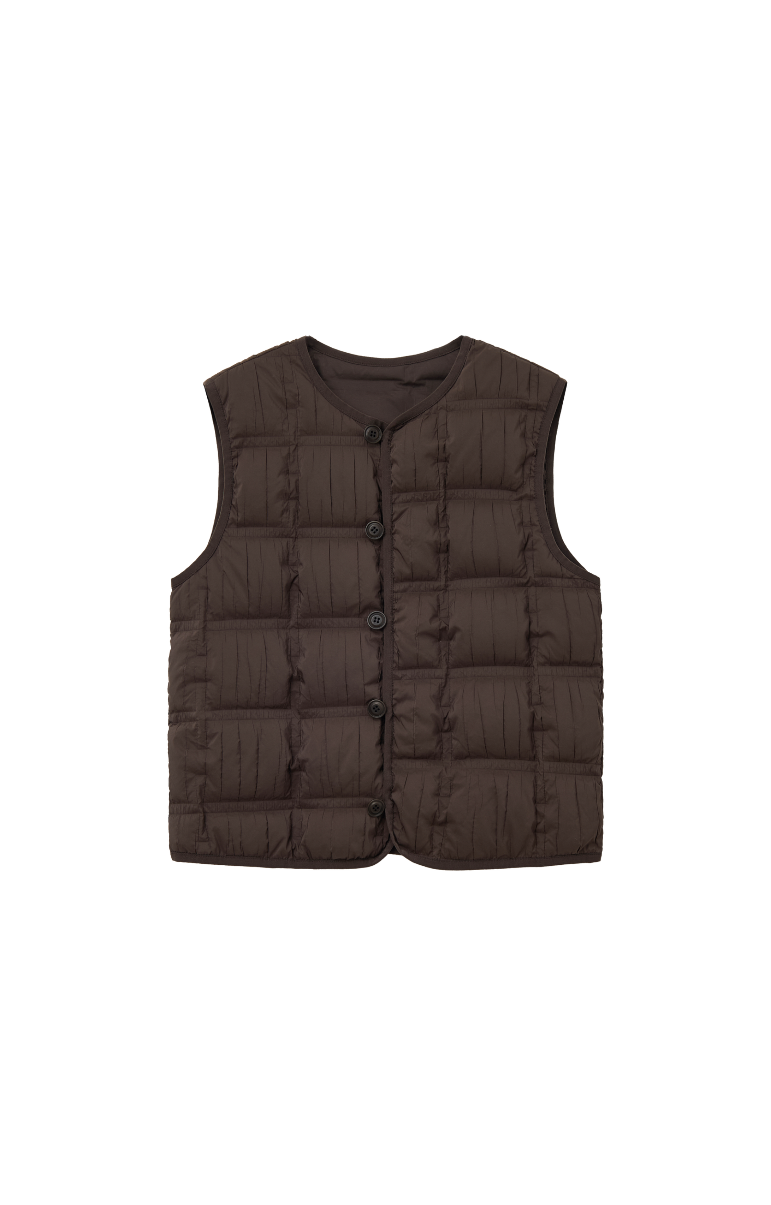 WRINKLE BLOCK DOWN VEST / リンクルブロックダウンベスト