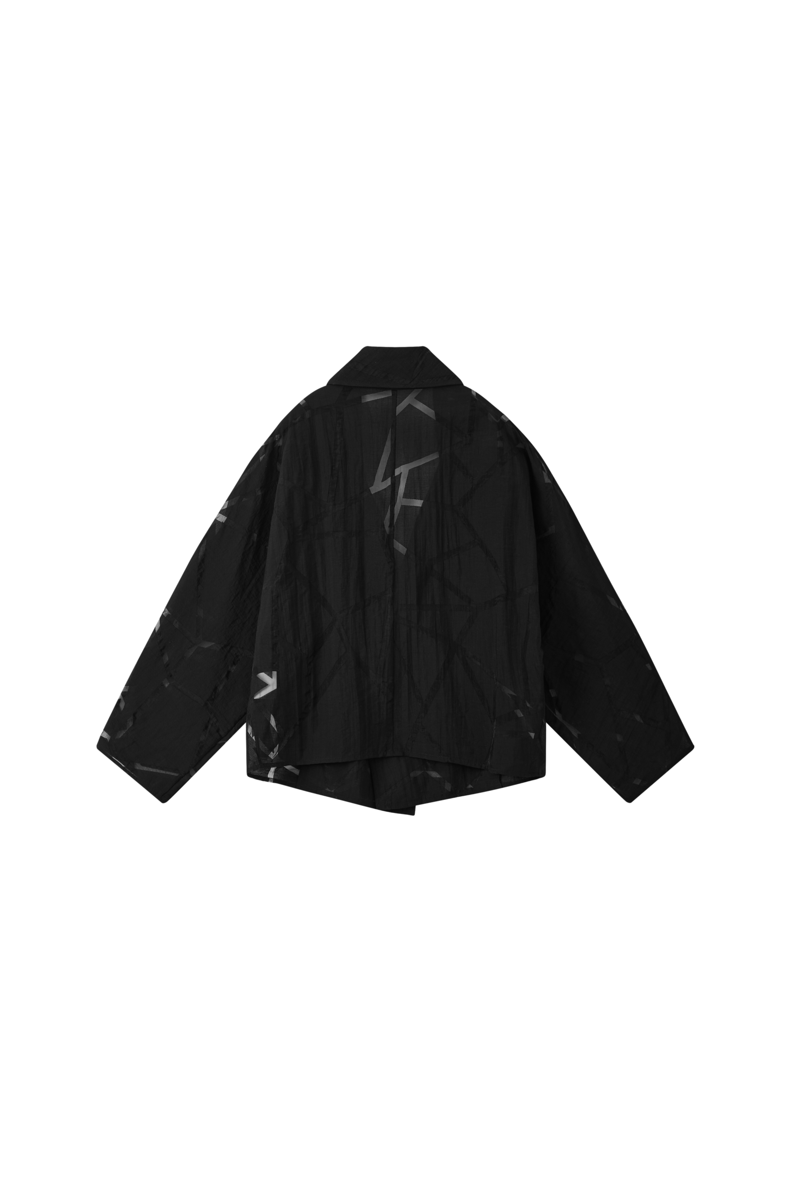 GEOMETRIC SHEER LIGHT JACKET