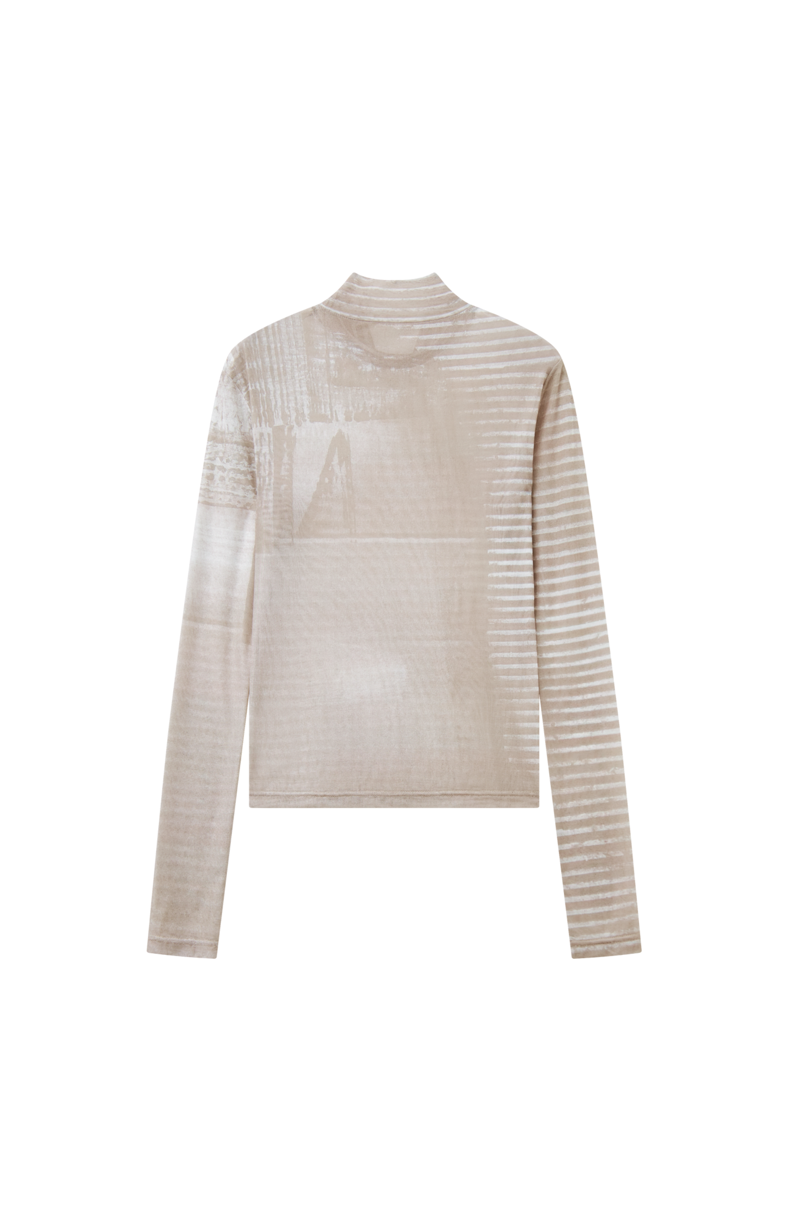 RUBBING ART SHEER TOP / ラビングアートシアートップ