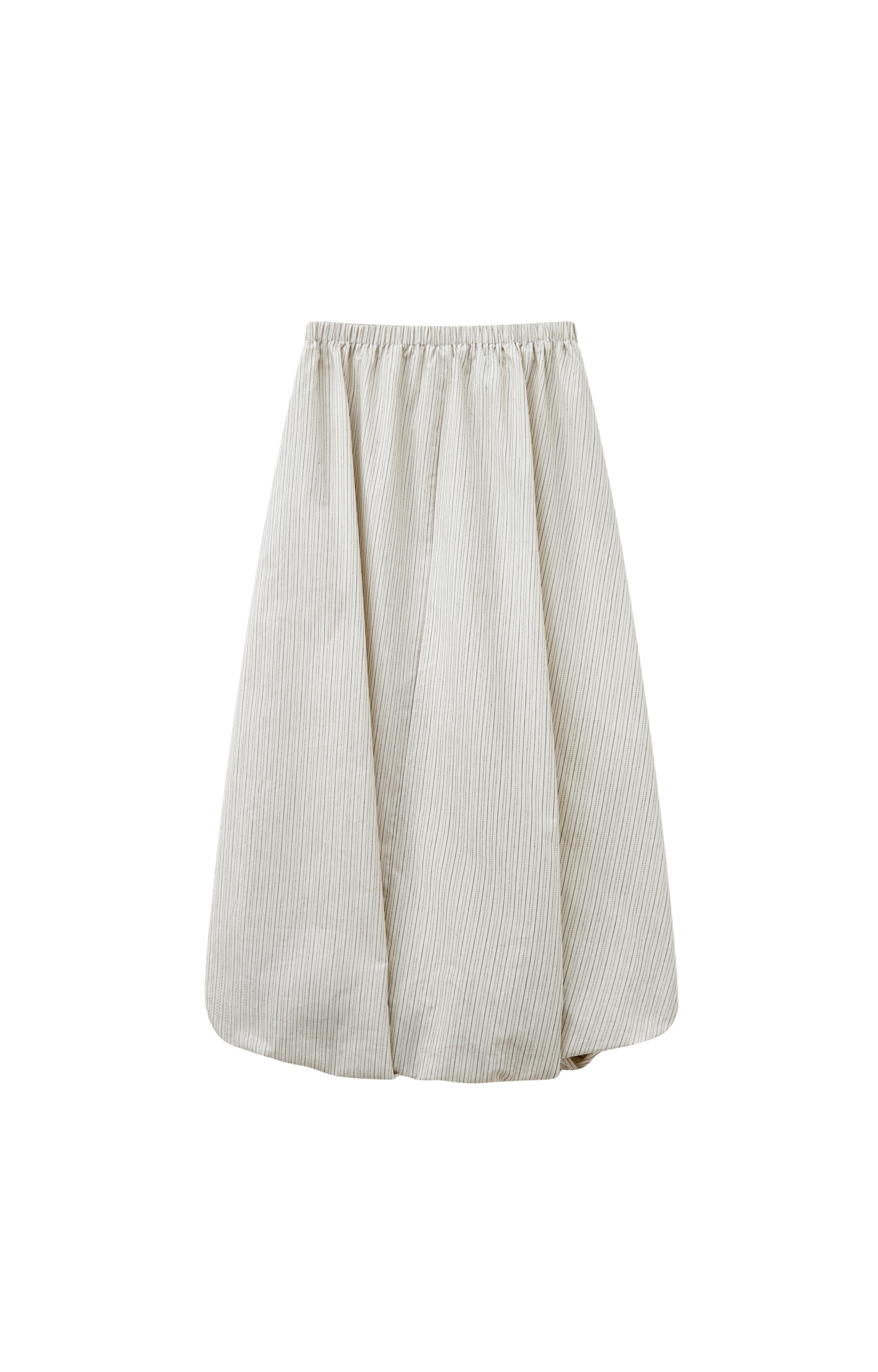 PINSTRIPE BALLOON SKIRT / ピンストライプバルーンスカート