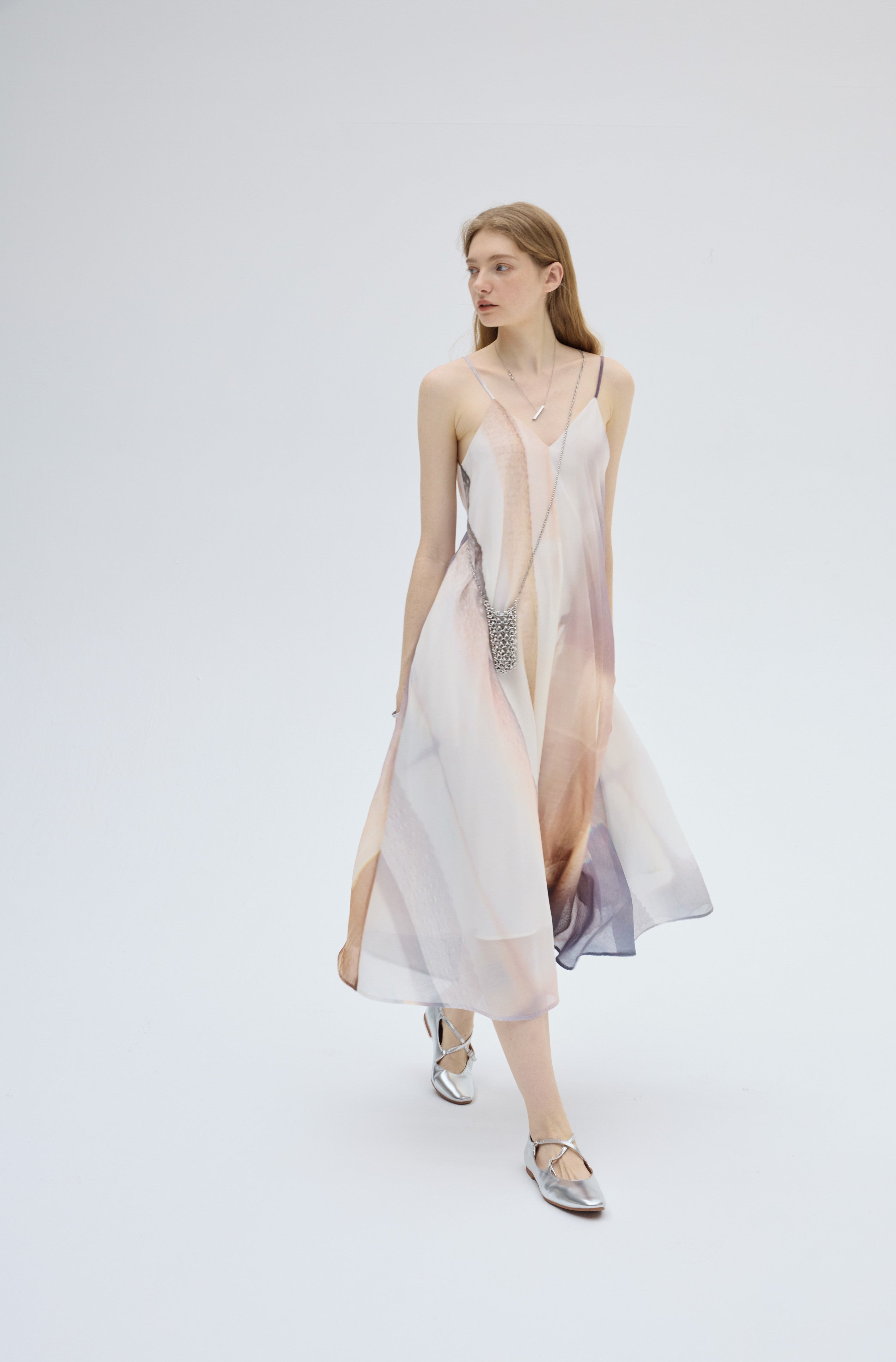 WATERCOLOR GRADATION DRESS / 水彩グラデーションワンピース