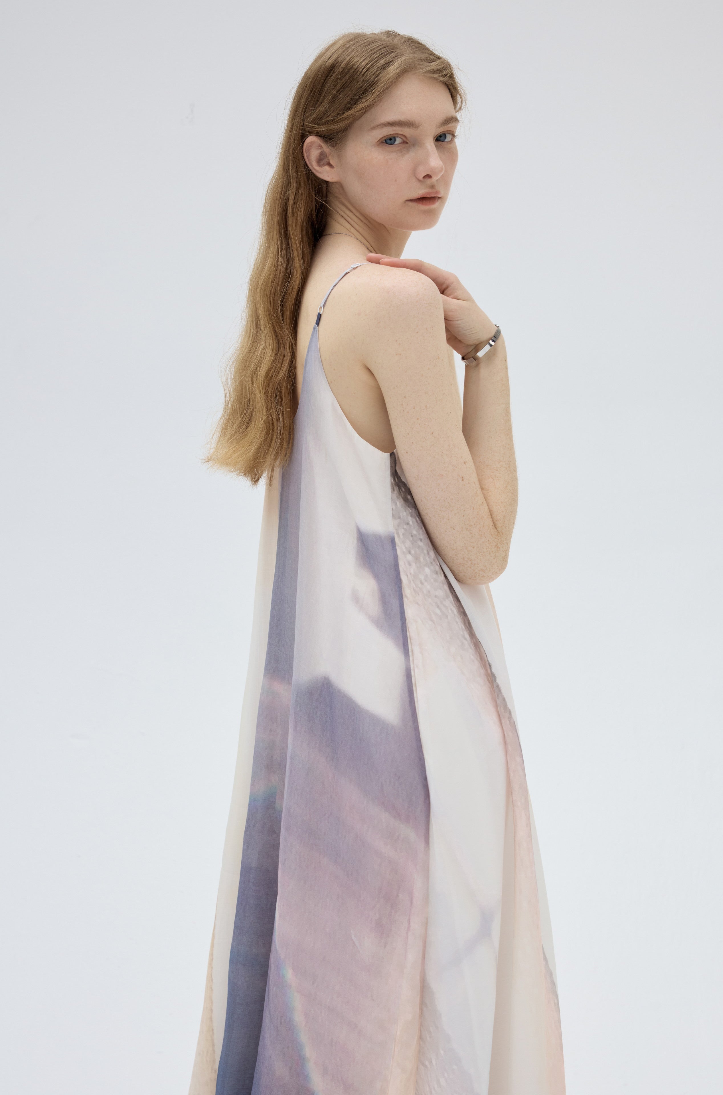 WATERCOLOR GRADATION DRESS / 水彩グラデーションワンピース