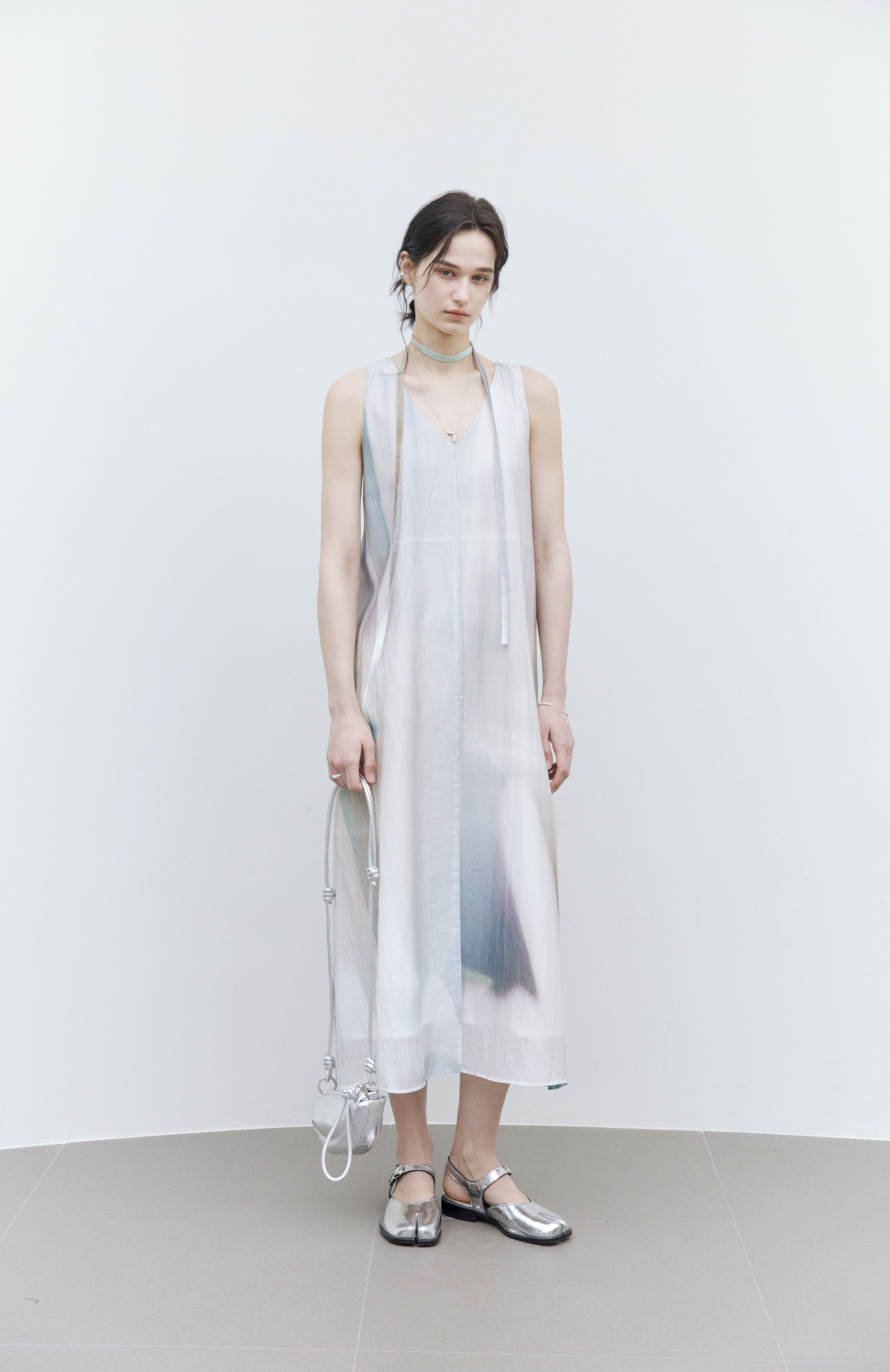 WATERCOLOR DESIGN DRESS / ウォーターカラーデザインワンピース