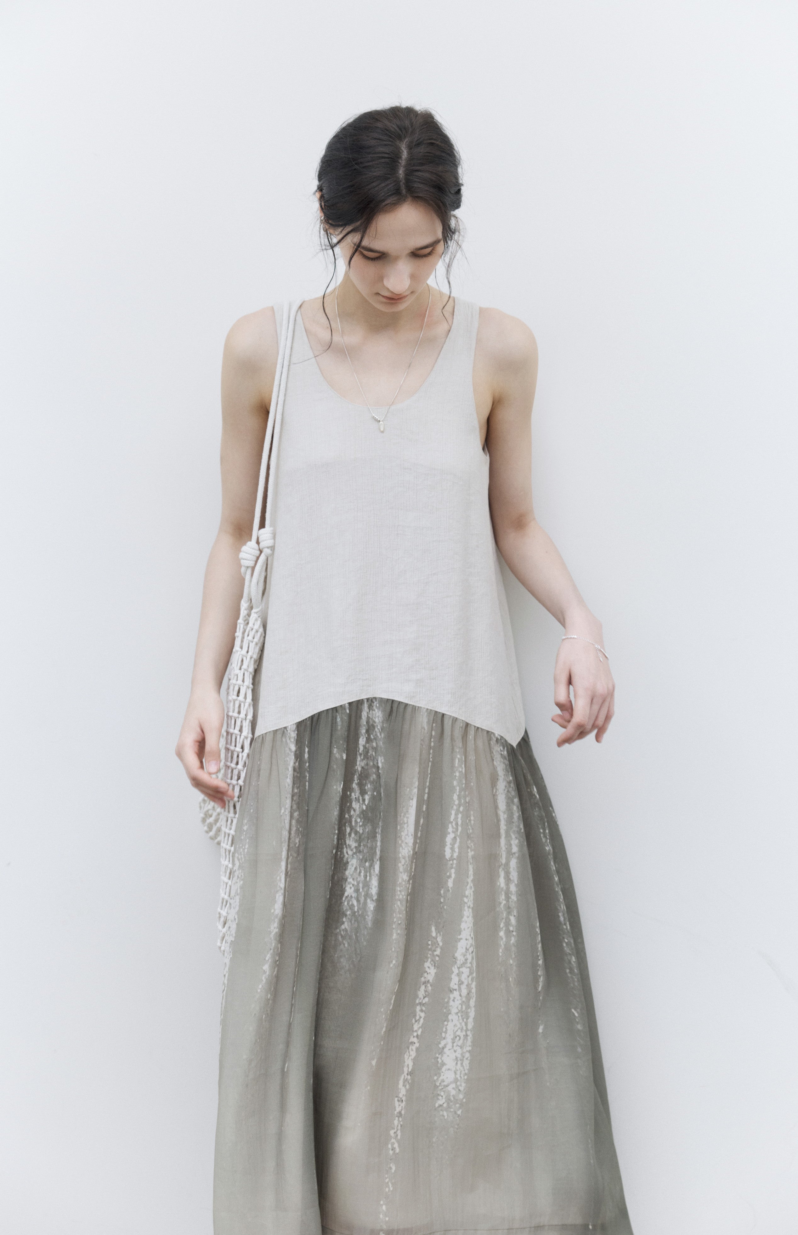 LIGHT SHADOW DOCKING DRESS